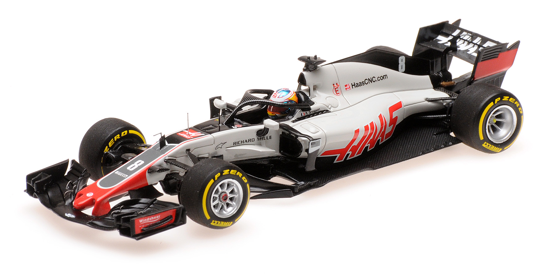 HAAS F1 TEAM - ROMAIN GROSJEAN - SHOWCAR 2018