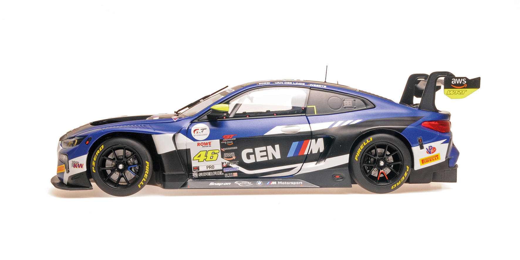 BMW M4 GT3 EVO – TEAM WRT - V. ROSSI - K. VAN DER LINDE - C. WEERTS - WIN 8 HOUR INDIANAPOLIS 2025
