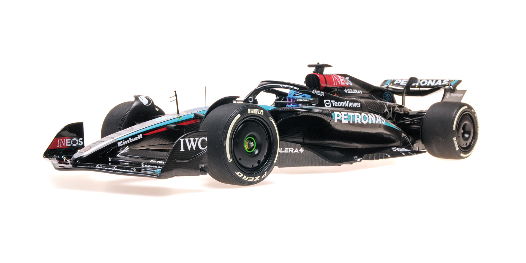 MERCEDES-AMG PETRONAS F1 TEAM F1 W15 E PERFORMANCE - G. RUSSELL - WINNER AUSTRIAN GP 2024