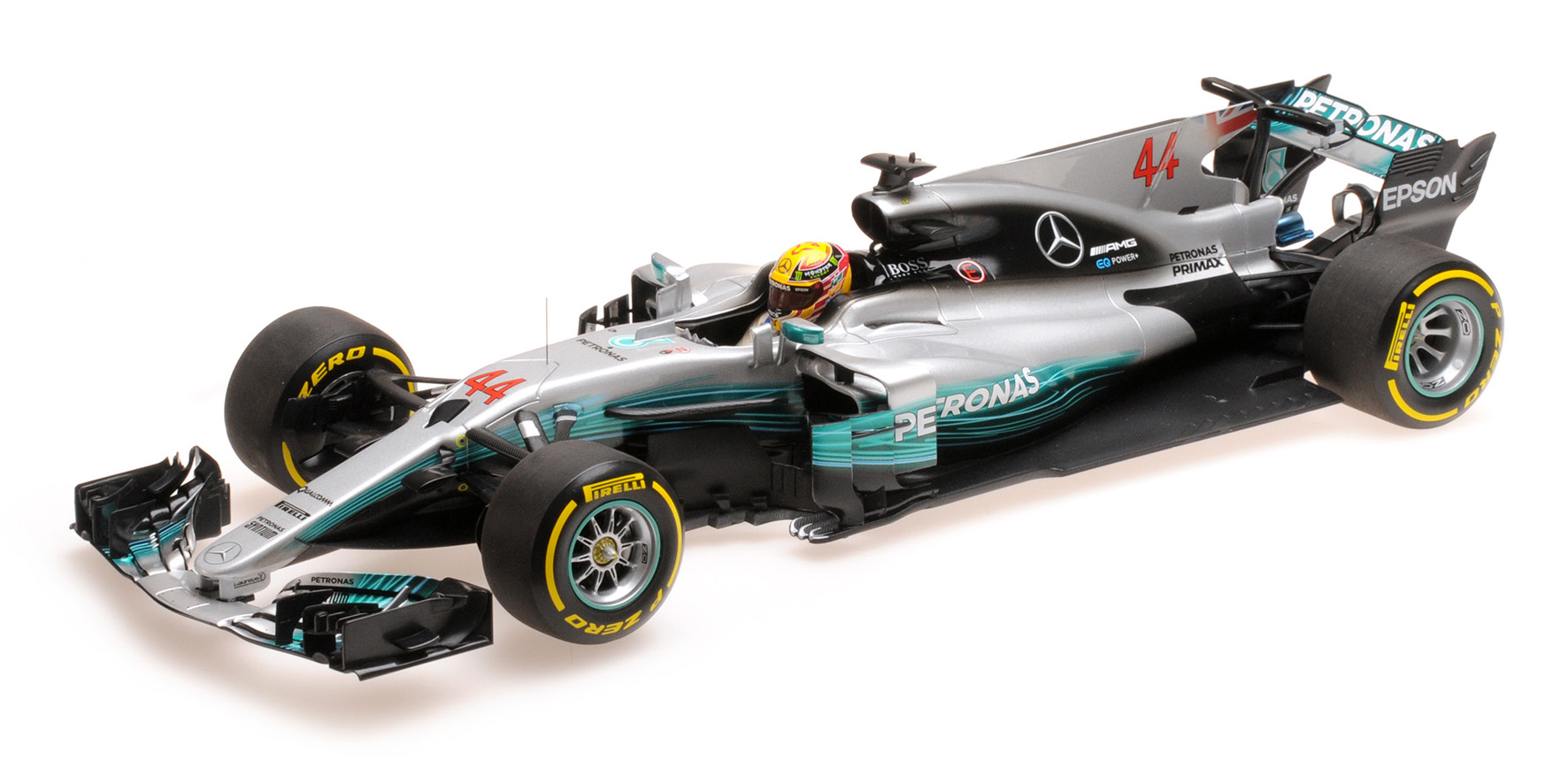 MERCEDES AMG PETRONAS FORMULA ONE TEAM F1 W08 EQ POWER+ - LEWIS HAMILTON - WINNER SPANISH GP 2017
