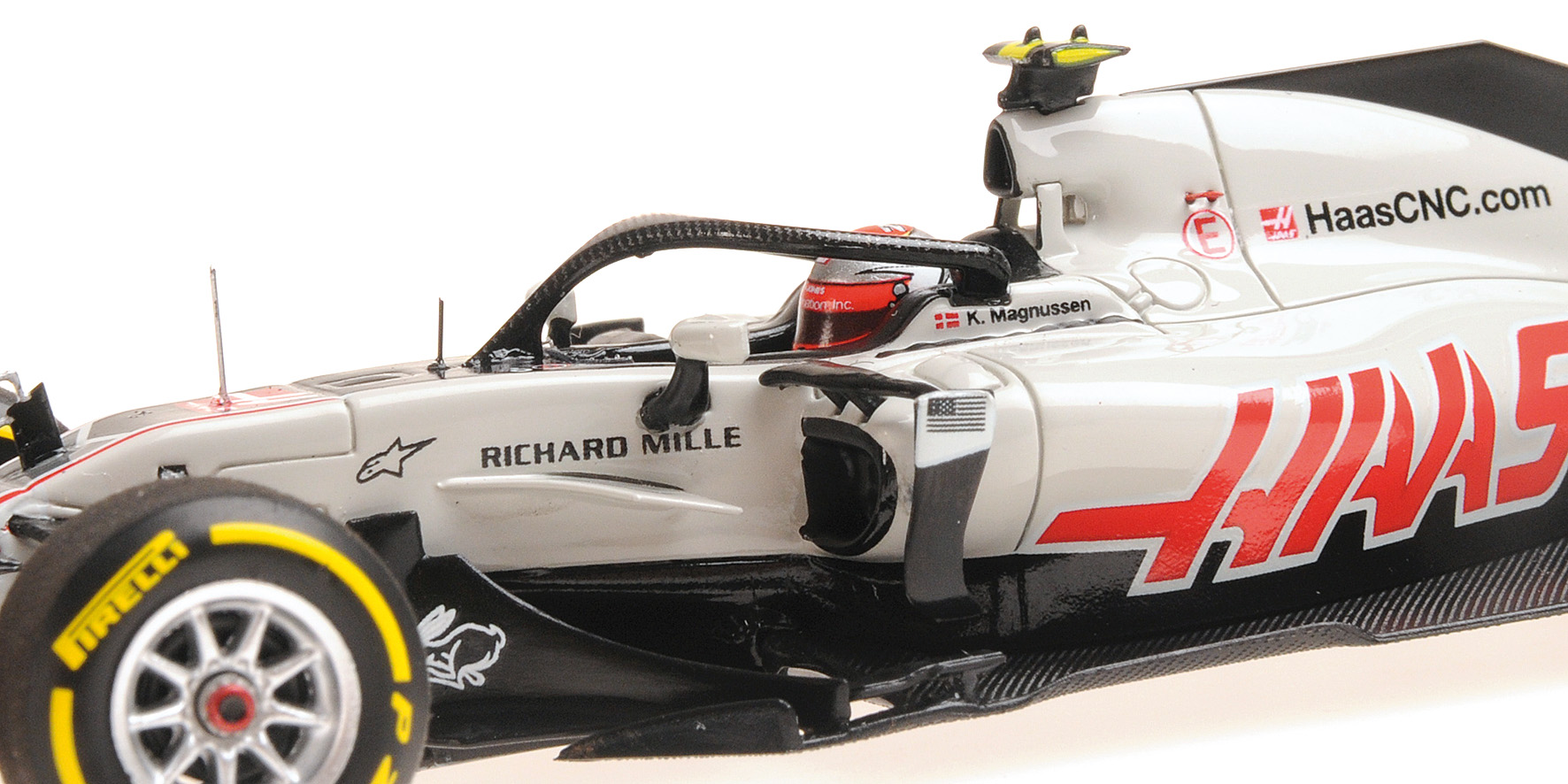 HAAS F1 TEAM - KEVIN MAGNUSSEN - SHOWCAR 2018
