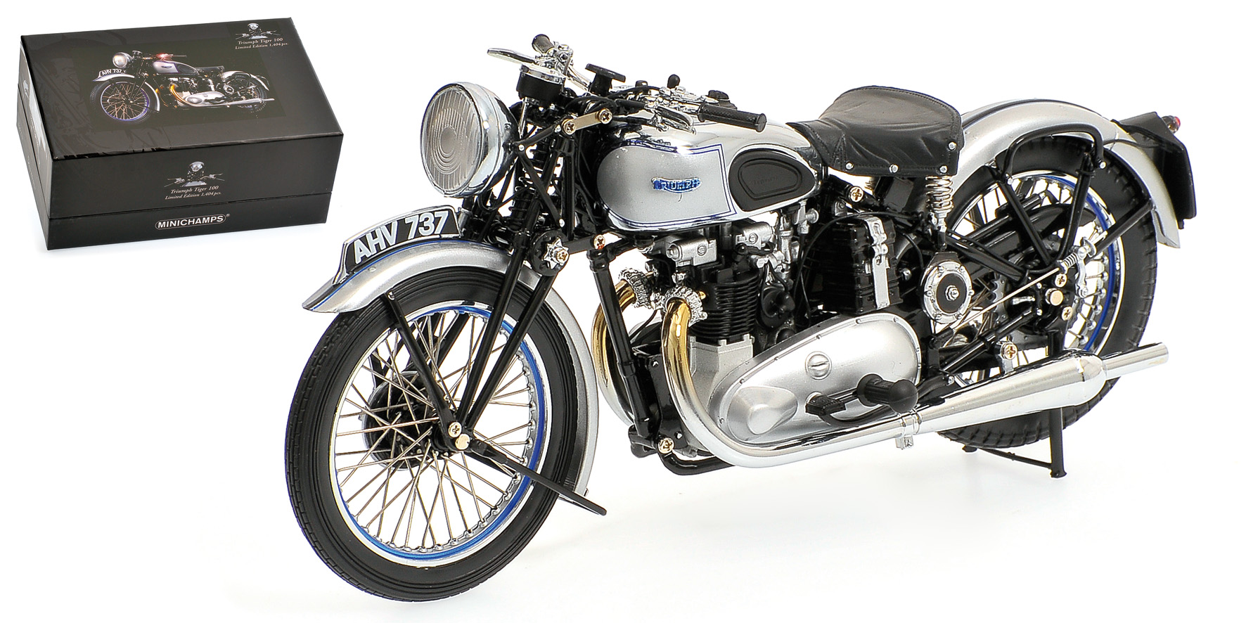 TRIUMPH TIGER 100 - 1939 - SILVER