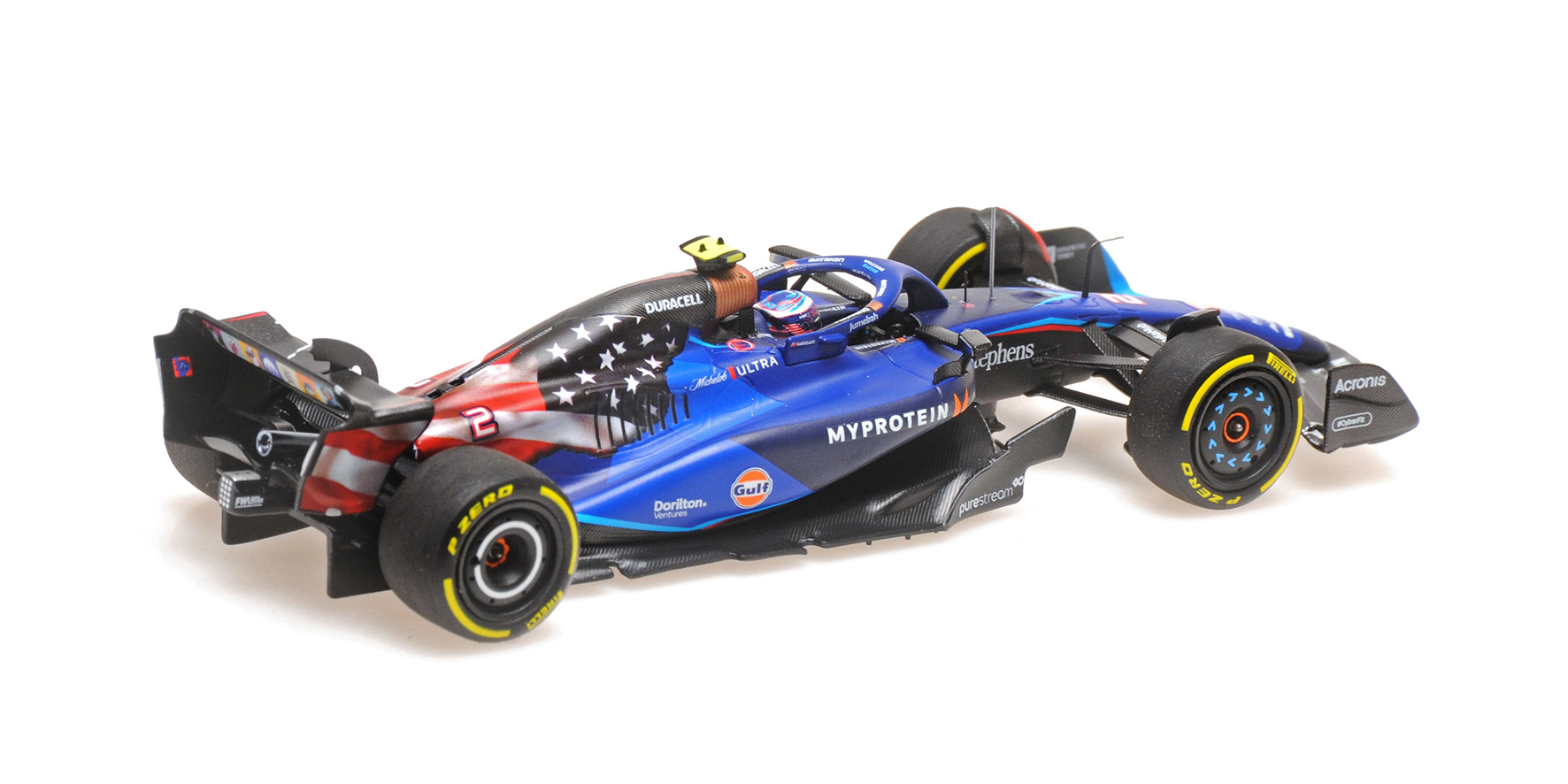 WILLIAMS RACING FW45 - LOGAN SARGEANT - AUSTIN GP 2023