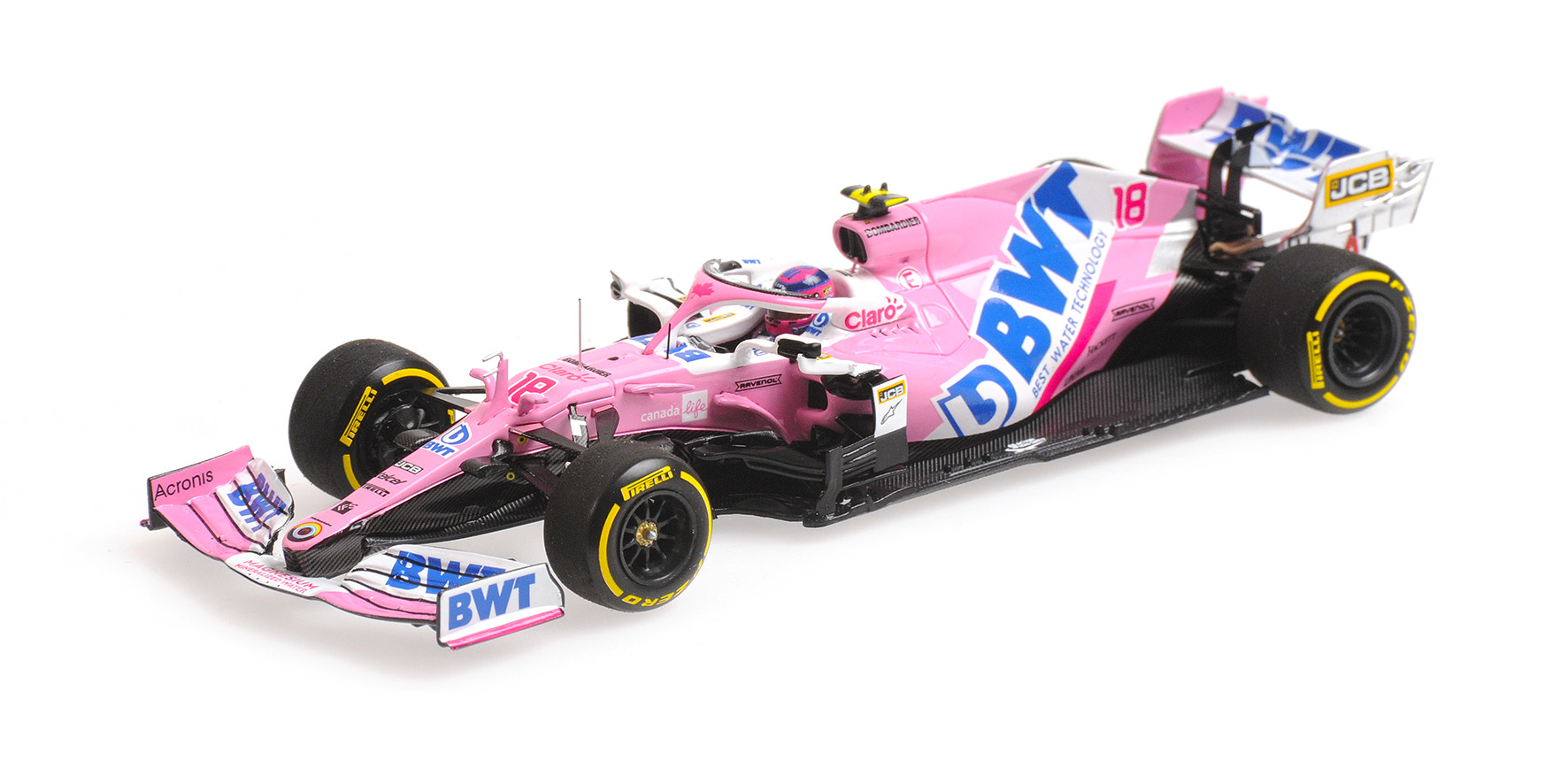 BWT RACING POINT F1 TEAM MERCEDES RP20 - LANCE STROLL - AUSTRIAN GP 2020