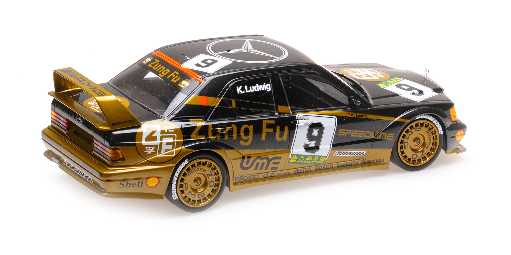 MERCEDES-BENZ 190E 2.5-16 EVO 2 - ZUNG FU - KLAUS LUDWIG - MACAO GUIA RACE 1991