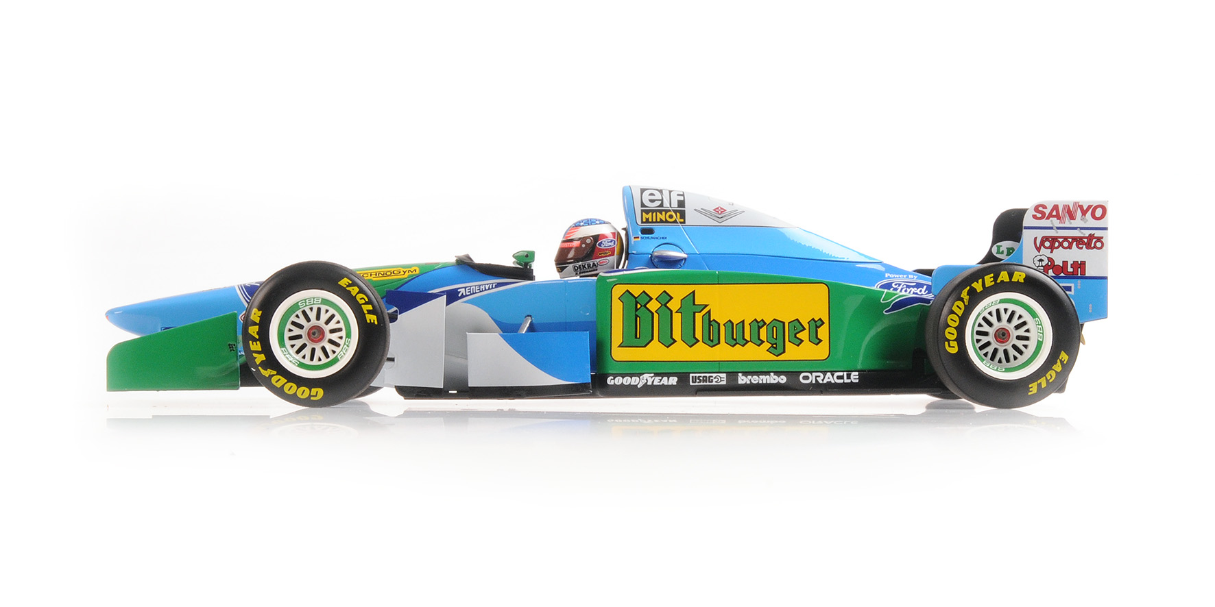 BENETTON FORD B194 - MICHAEL SCHUMACHER - AUSTRALIAN GP WORLD CHAMPION 1994
