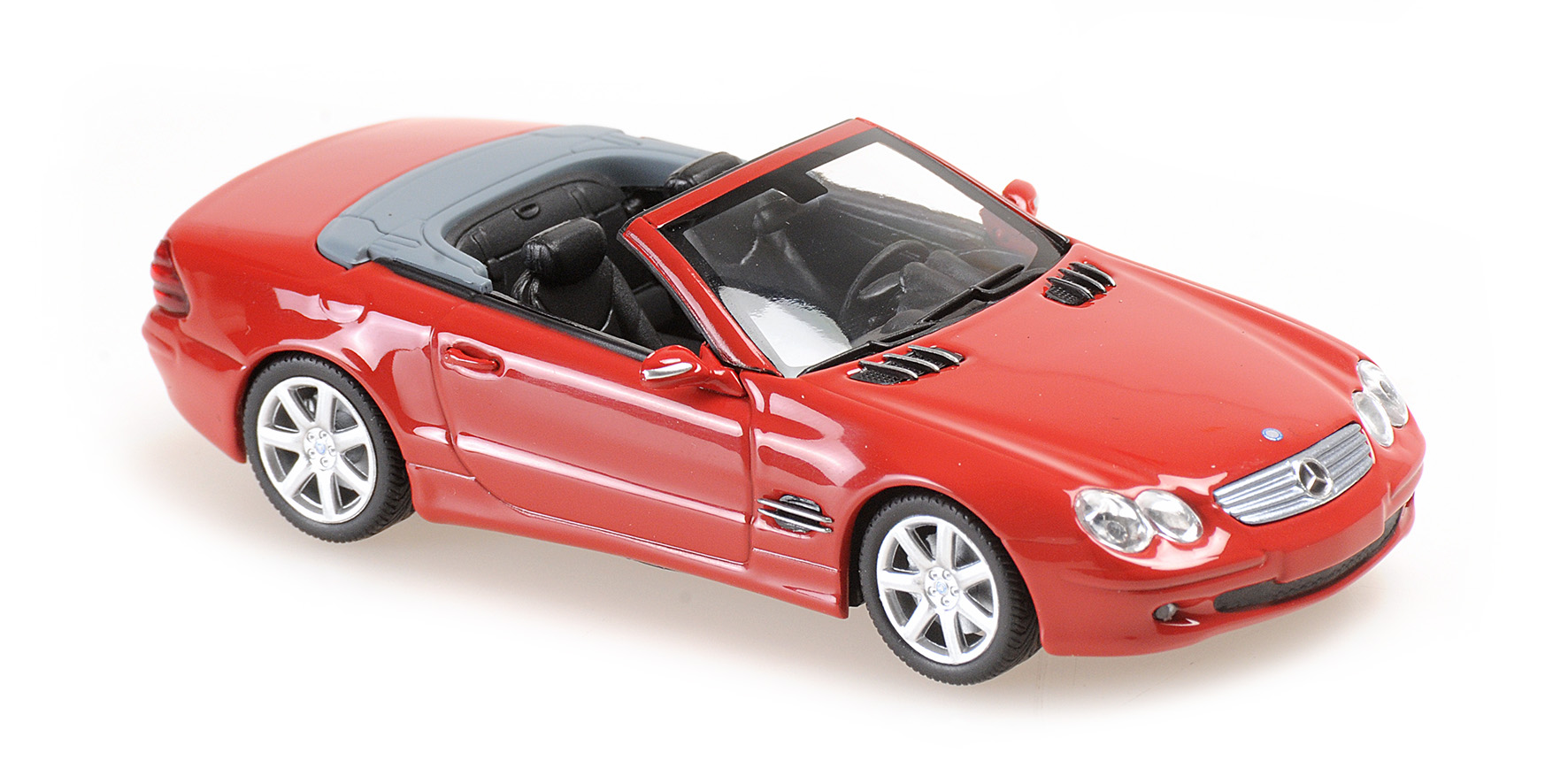 MERCEDES BENZ SL CLASS (R230) - 2001 - RED