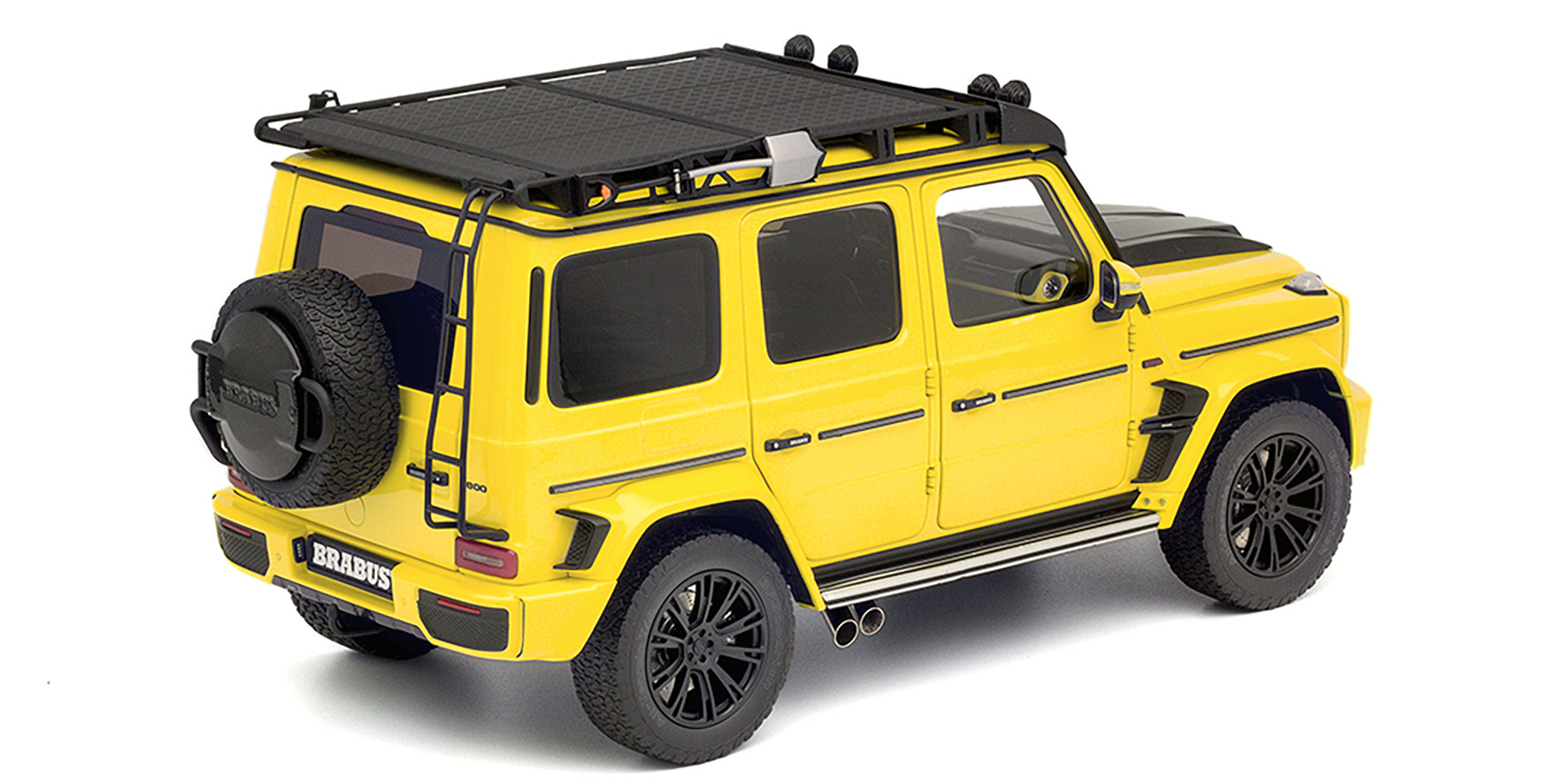BRABUS G-CLASS WITH ADVENTURE PACKAGE MERCEDES-AMG G63 - 2020 - ELECTRIC BEAM YELLOW