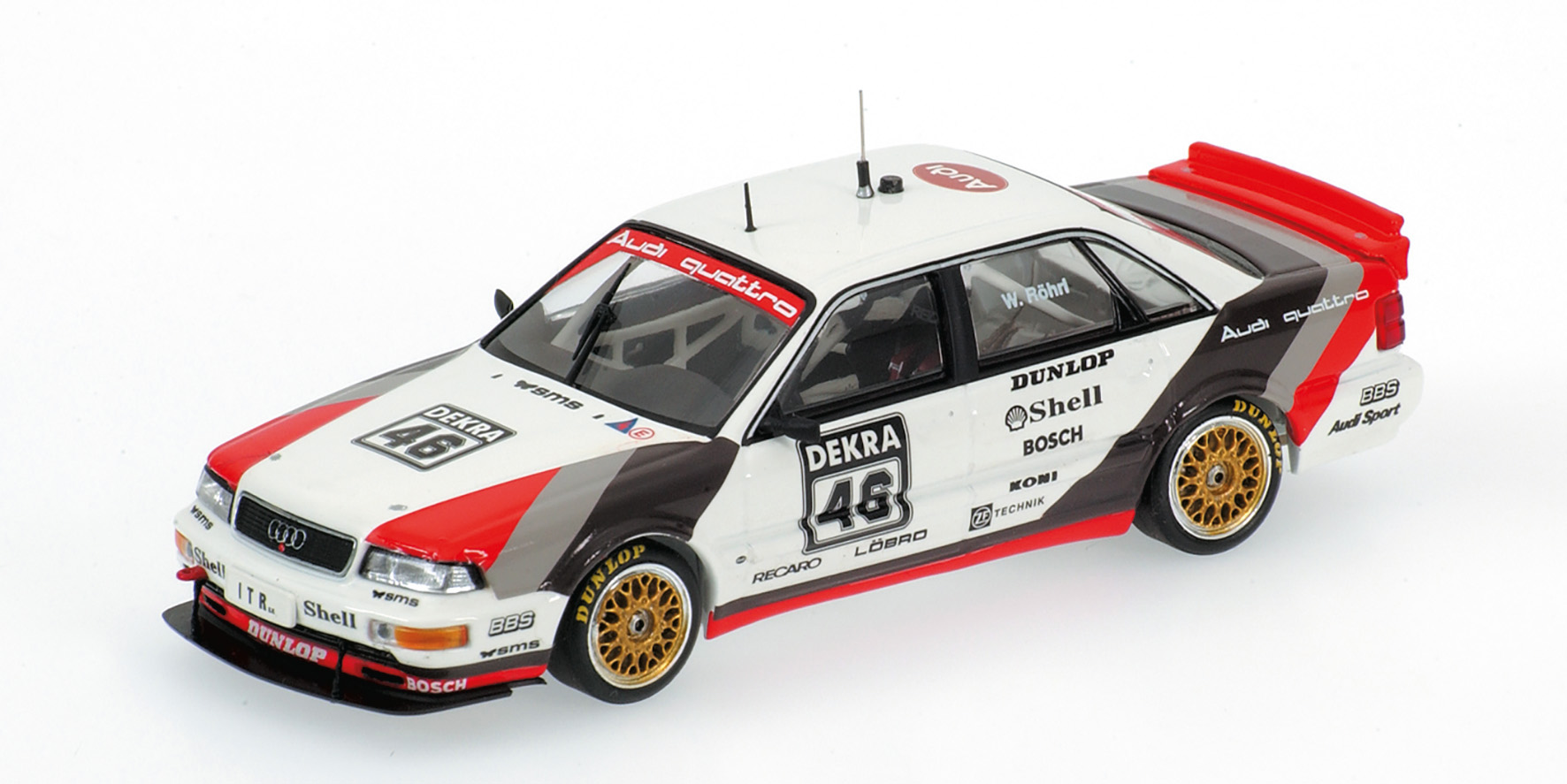 AUDI V8 QUATTRO - WALTER ROEHRL - TEAM SMS MOTORSPORT - DTM 1991