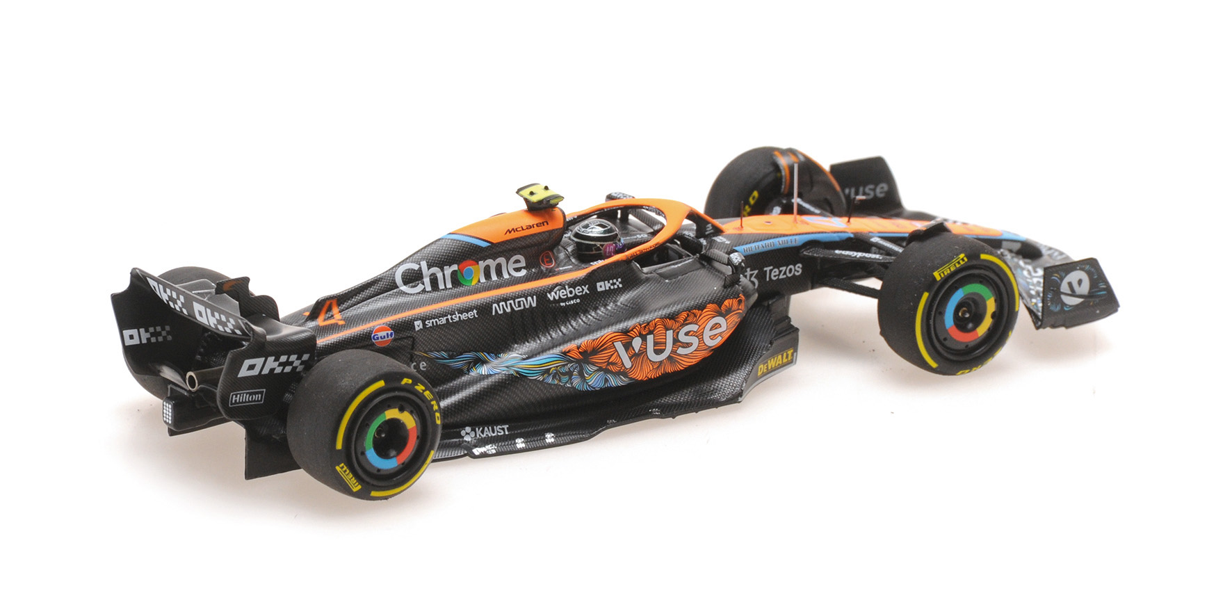 MCLAREN F1 TEAM MCL36 - LANDO NORRIS - ABU DHABI GP 2022