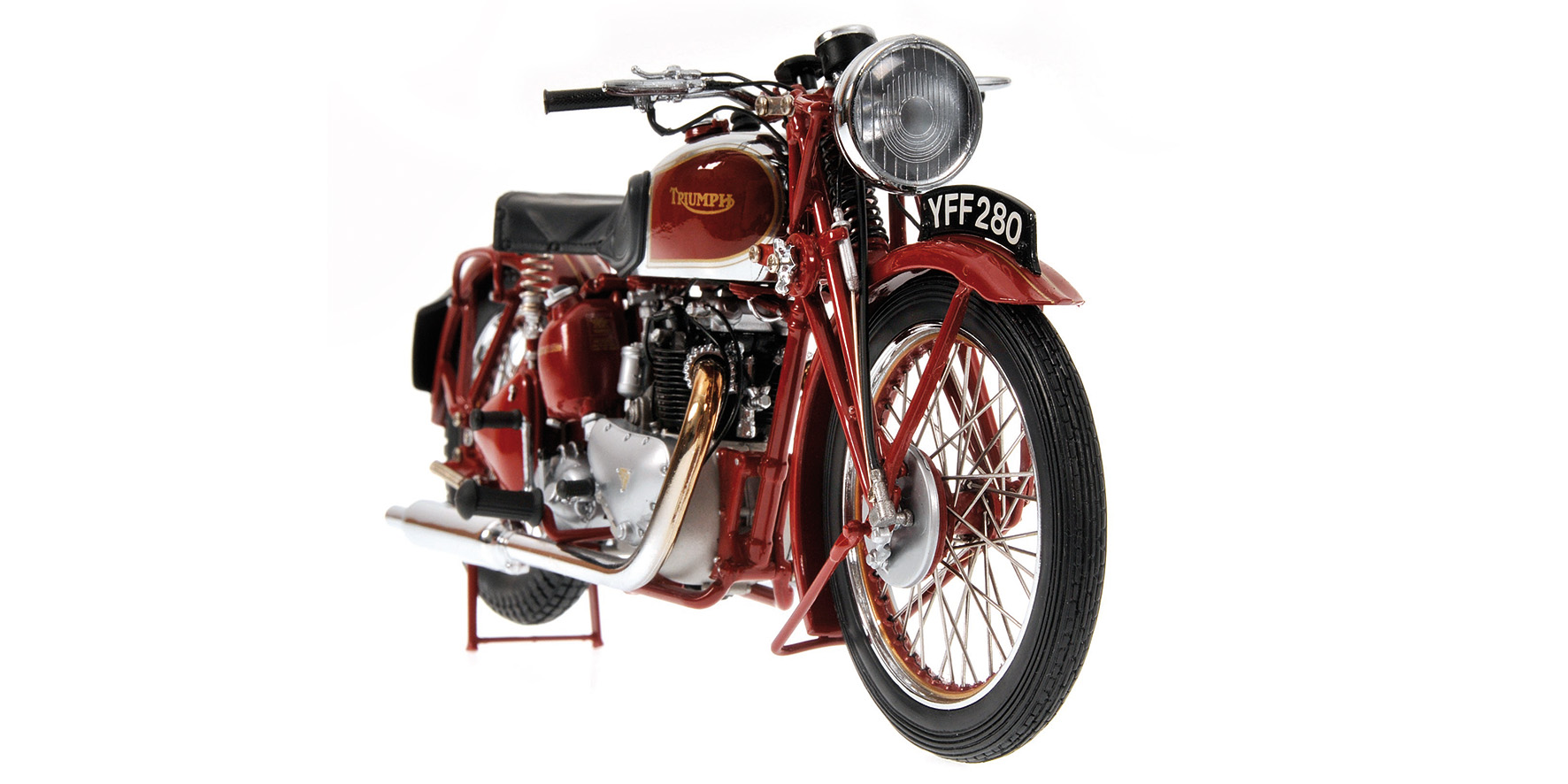 TRIUMPH SPEED TWIN - 1939 - RED