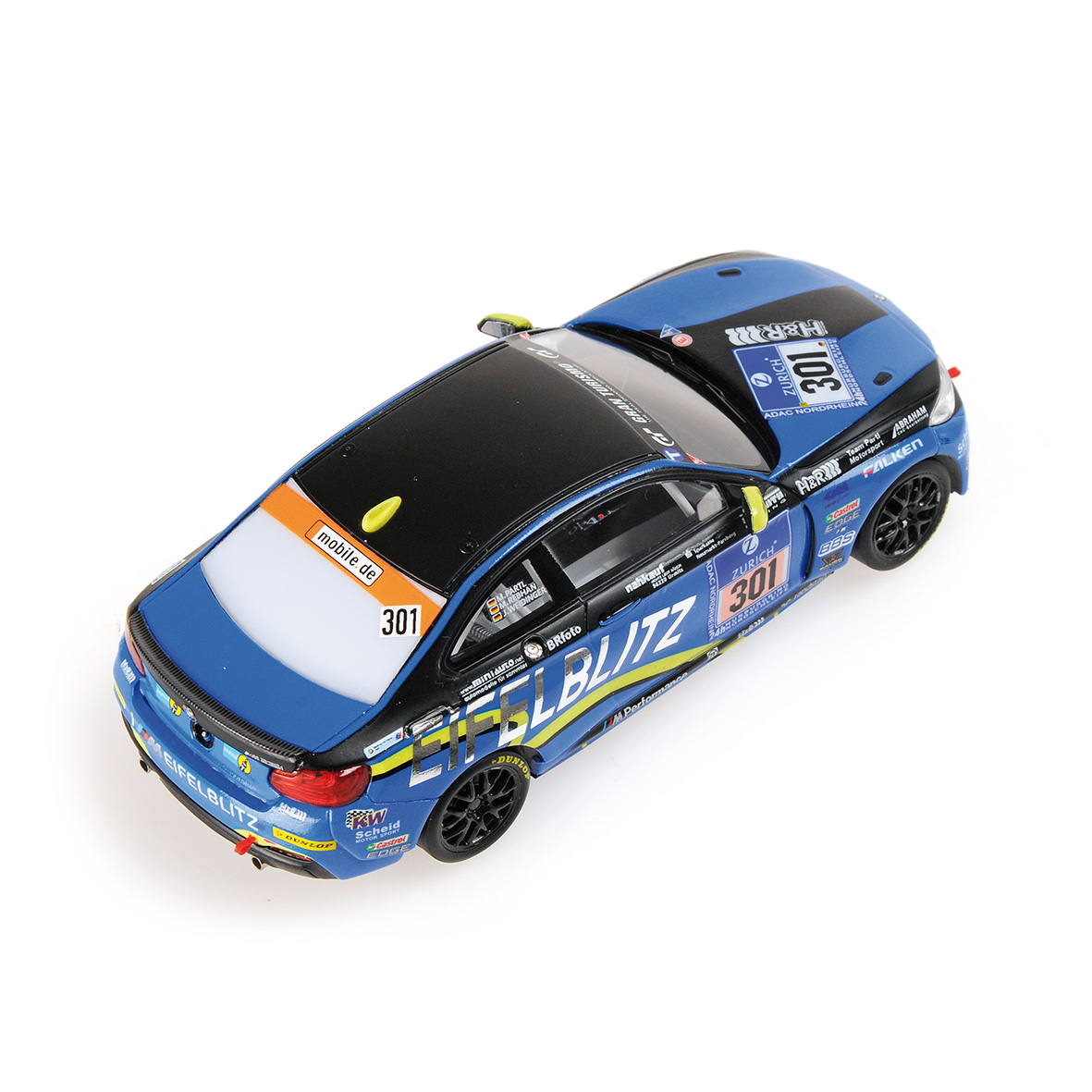 BMW M 235I RACING - TEAM SCHEID-PARTL MOTORSPORT - PARTL/REBHAN/WEIDINGER - 24H NÜRBURGRING