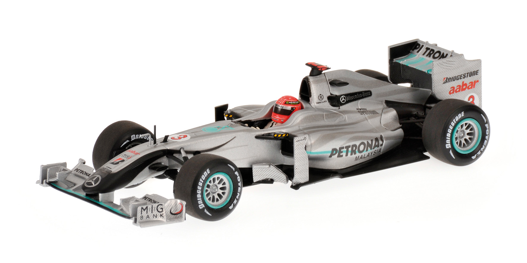 MERCEDES GP - MICHAEL SCHUMACHER - SHOWCAR 2010