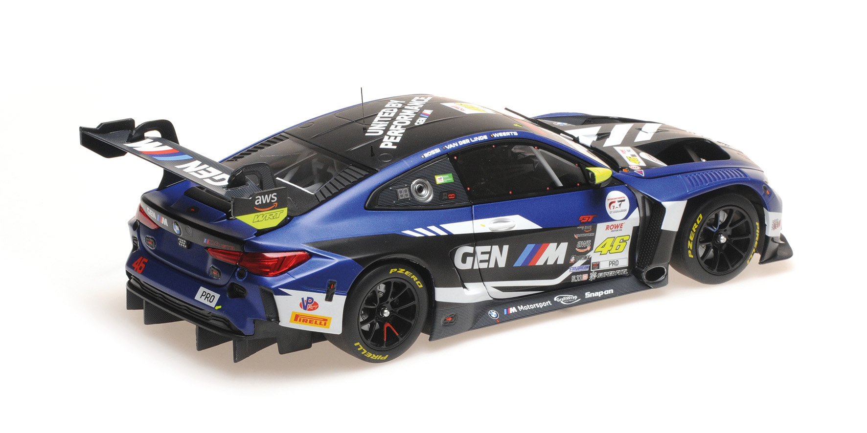 BMW M4 GT3 EVO – TEAM WRT - V. ROSSI - K. VAN DER LINDE - C. WEERTS - WIN 8 HOUR INDIANAPOLIS 2025