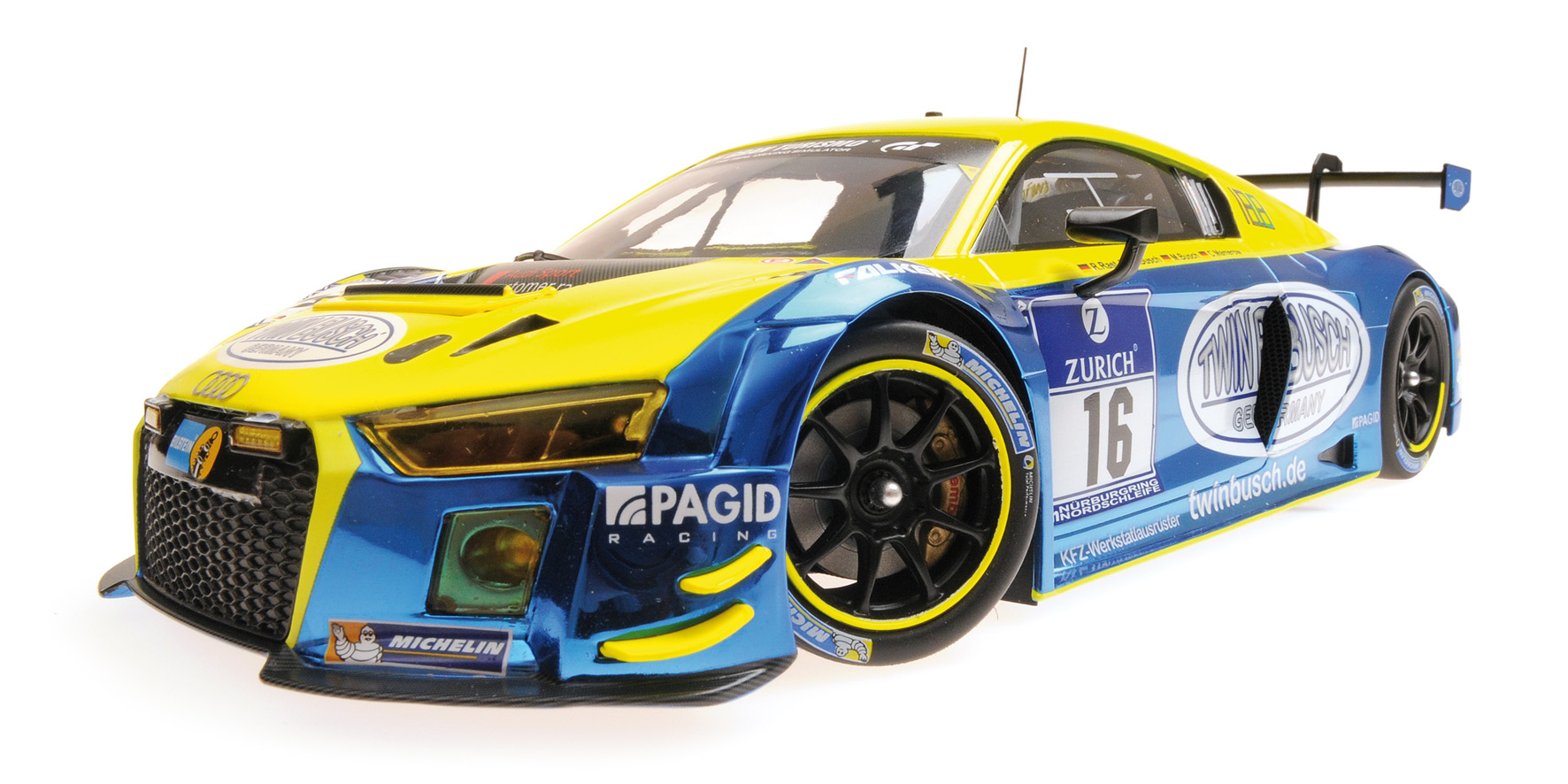 AUDI R8 LMS - TWIN BUSCH MOTORSPORT - RAST/BUSCH/BUSCH/MAMEROW - 24H NÜRBURGRING 2016