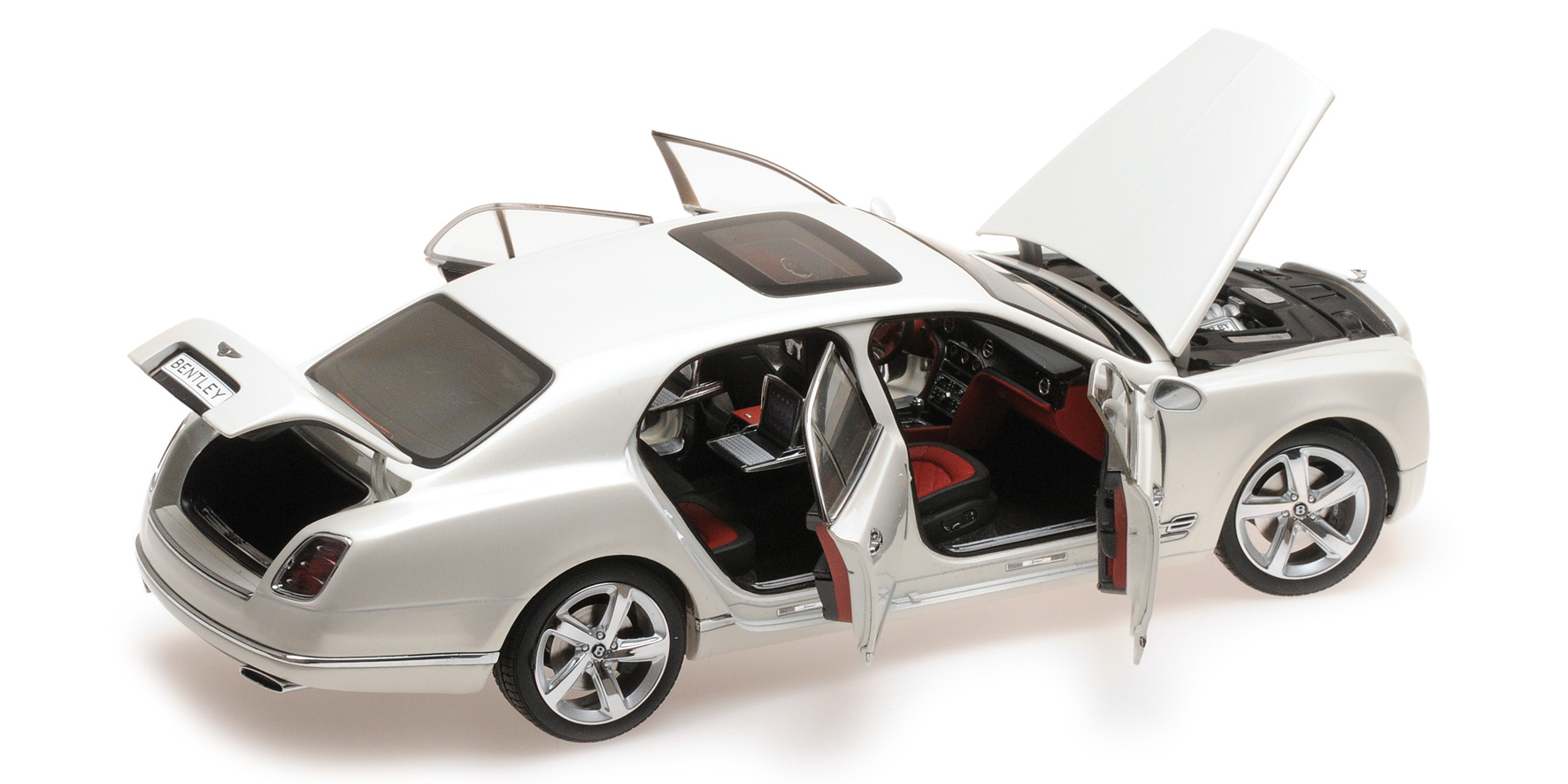 BENTLEY MULSANNE SPEED - GHOST WHITE (088910GHW)