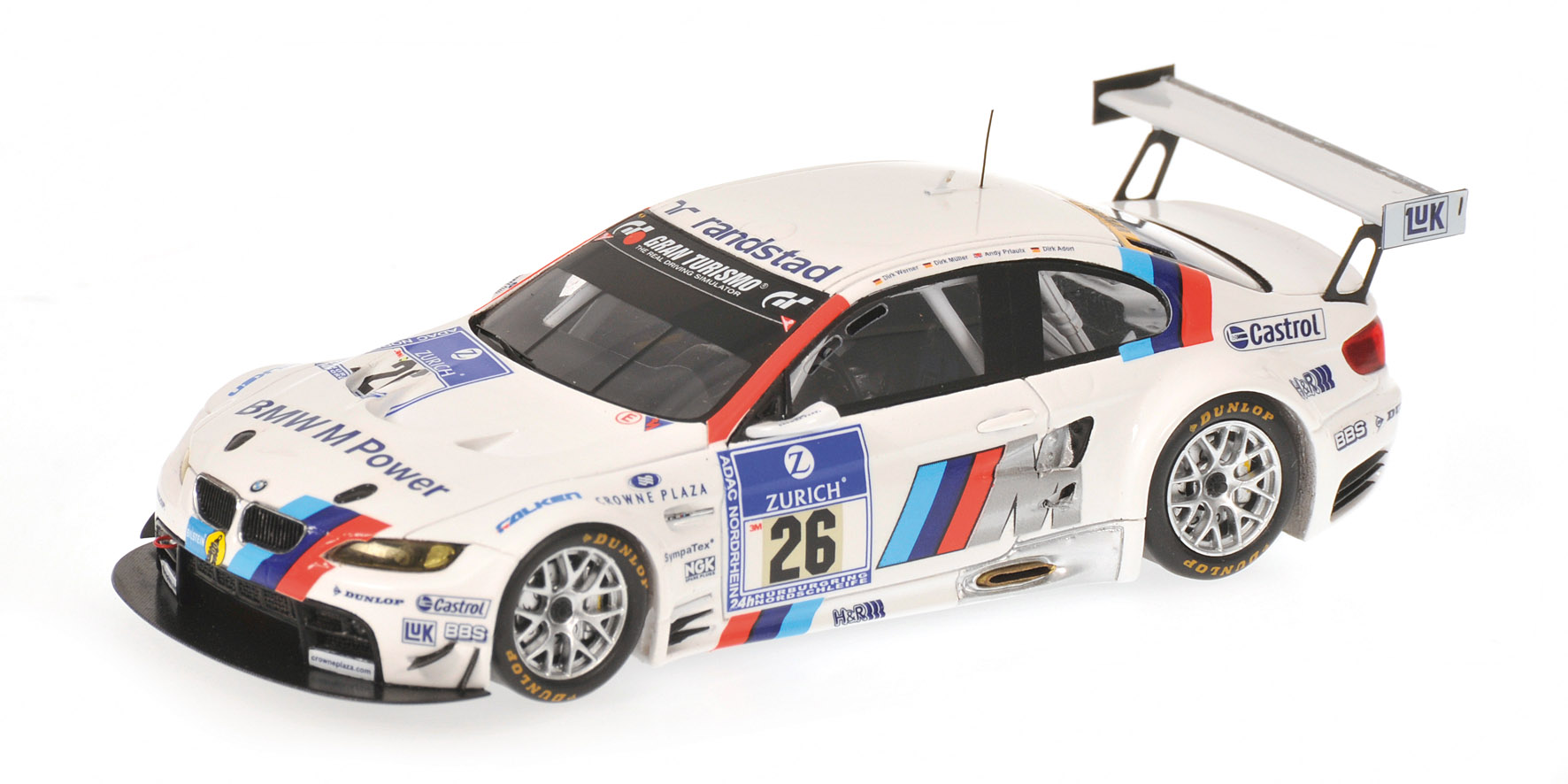 BMW M3 GT2 (E92) - BMW MOTORSPORT - WERNER/MÜLLER/PRIAULX/ADORF - 24H NÜRBURGRING - 2010