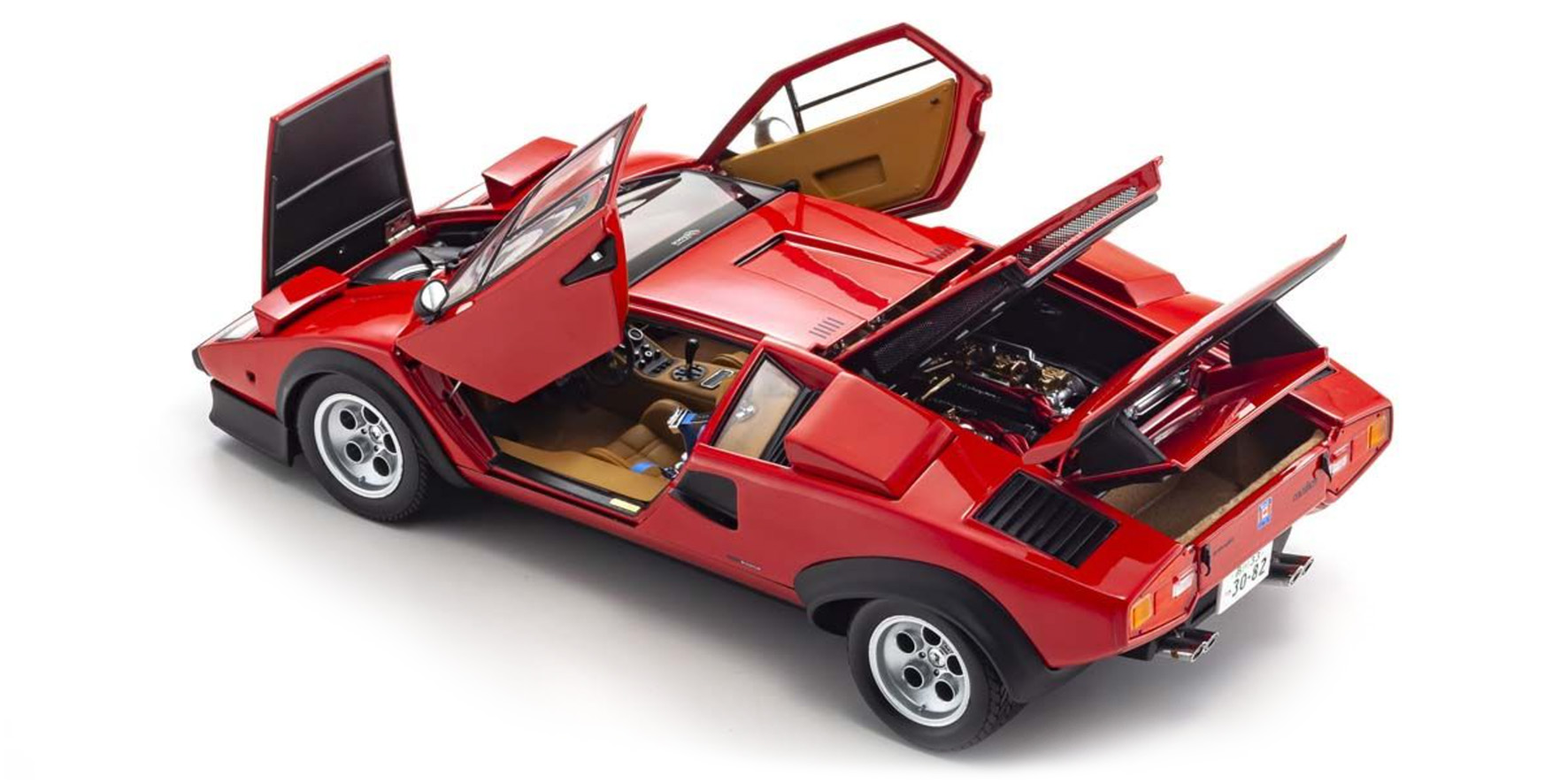 LAMBORGHINI COUNTACH WALTER WOLF - RED - (08320A2)