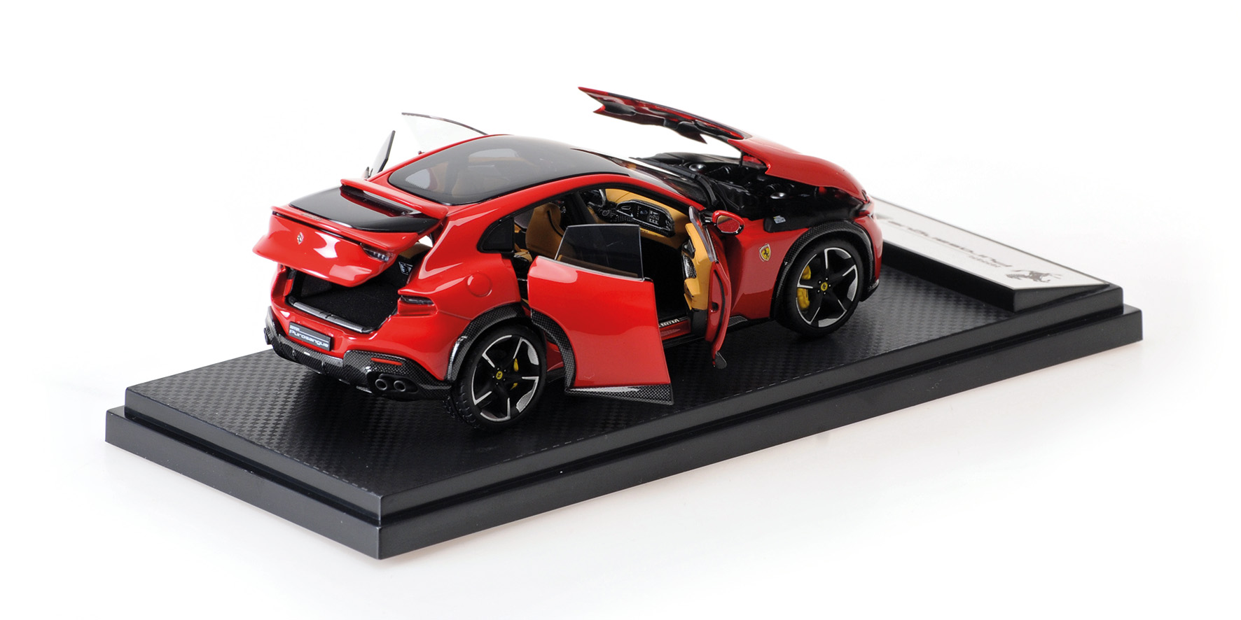 FERRARI PUROSANGUE W/PANORAMIC ROOF - ROSSO CORSA