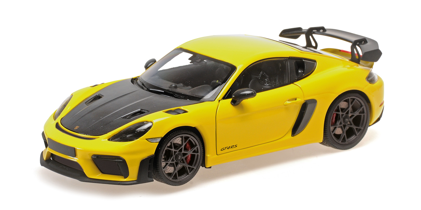PORSCHE CAYMAN GT4 RS - 2024 -YELLOW W/ WEISSACH PACKAGE