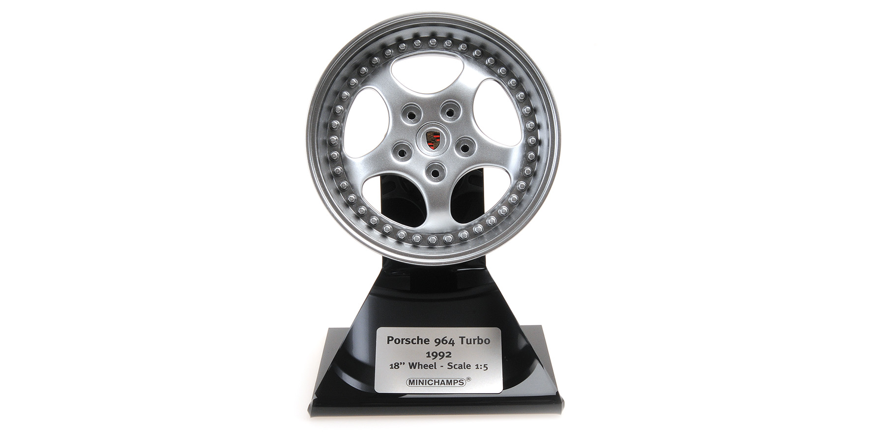 PORSCHE 964 TURBO WHEEL - 1992 - SILVER