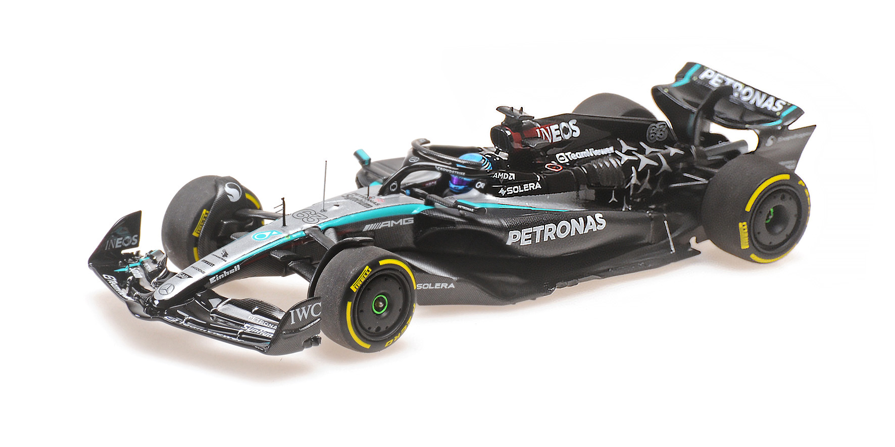 MERCEDES-AMG PETRONAS FORMULA ONE TEAM F1 W15 E PERFORMANCE - GEORGE RUSSELL - 2024
