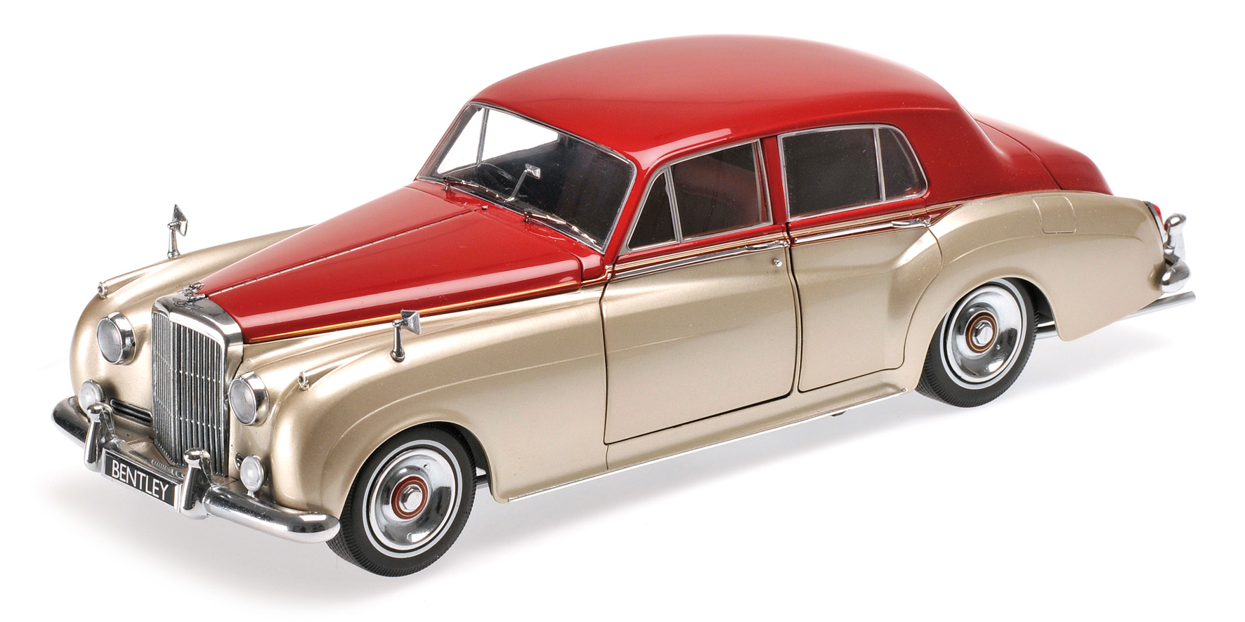 BENTLEY S2 - 1960 - SILVER/DARK RED