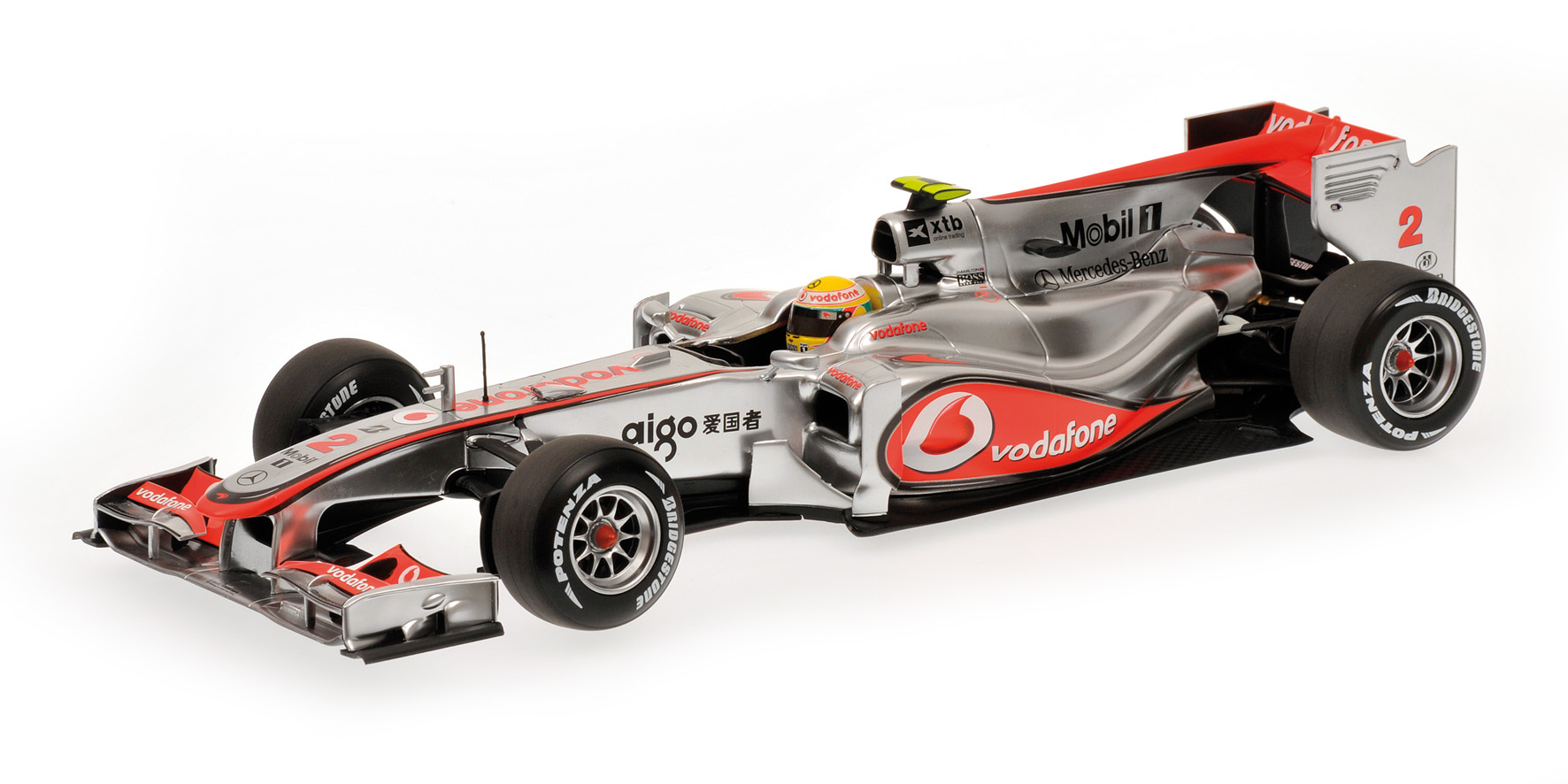 VODAFONE MCLAREN MERCEDES MP4-25 - LEWIS HAMILTON - 2010