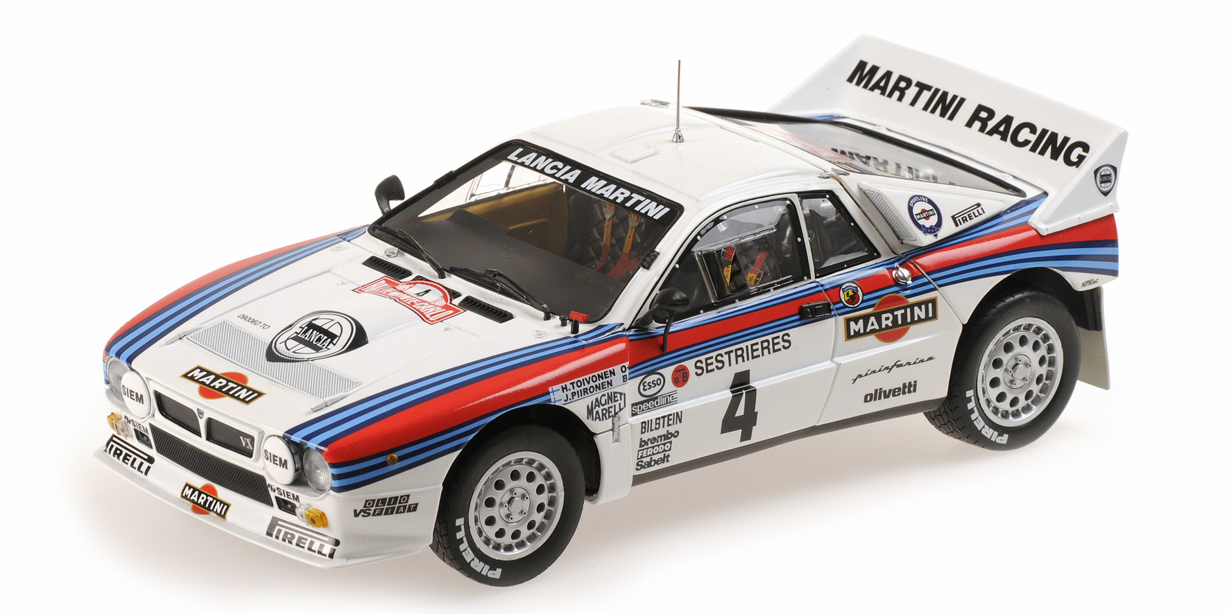LANCIA RALLYE 037 - #4 - 'MARTINI' - RALLY MONTE CARLO 1985 (08302D)