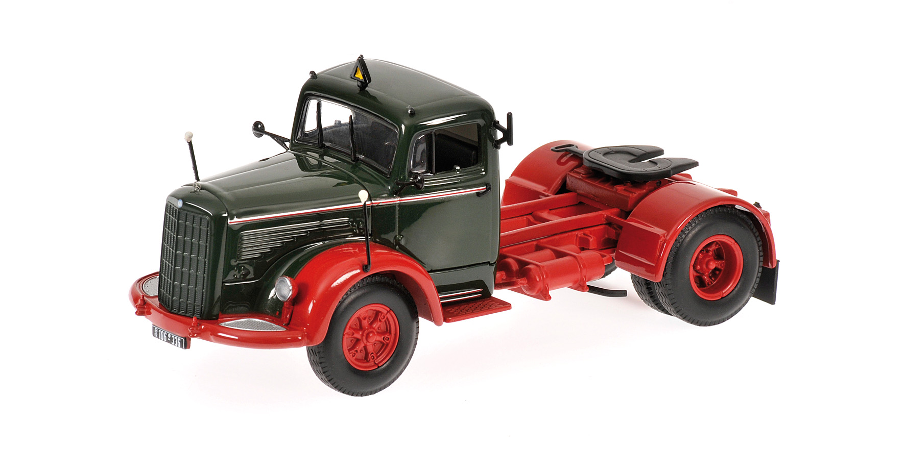 MERCEDES-BENZ L 6600S SATTELZUGMASCHINE - 1950 - GREEN/RED