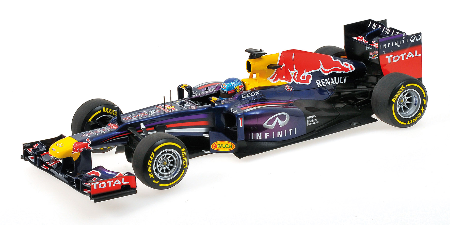RED BULL RACING - SEBASTIAN VETTEL - SHOWCAR 2013