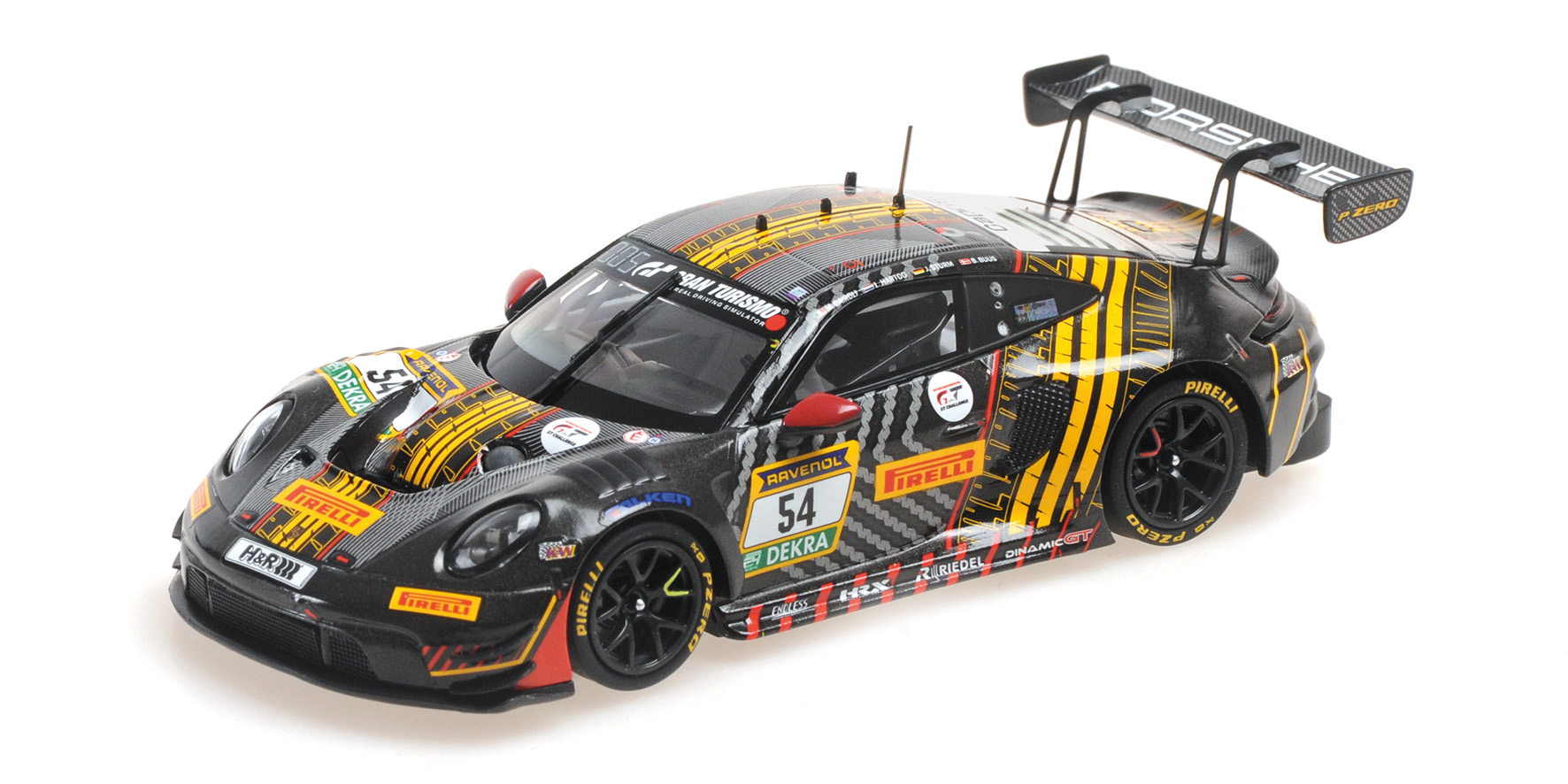 PORSCHE 911 GT3R - DINAMIC GT-TEAM - BUUS-HARTOG-STURM-CAIROLI - 3RD PLACE 24H NUERBURGRING 2025
