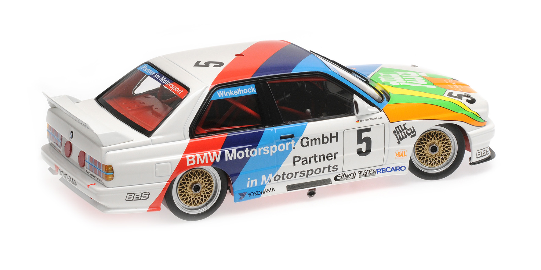 BMW M3 - BMW M-TEAM SCHNITZER - JOACHIM WINKELHOCK - 3RD PLACE MACAU GUIA RACE 1990
