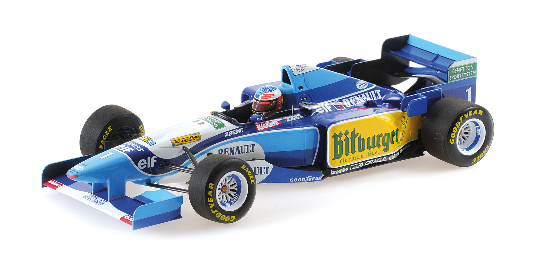 BENETTON RENAULT B195 - MICHAEL SCHUMACHER - WINNER BELGIAN GP 1995