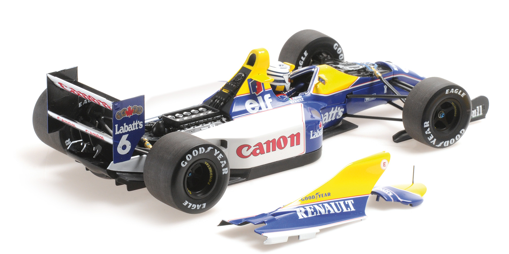WILLIAMS RENAULT FW14B - RICARDO PATRESE - 1992
