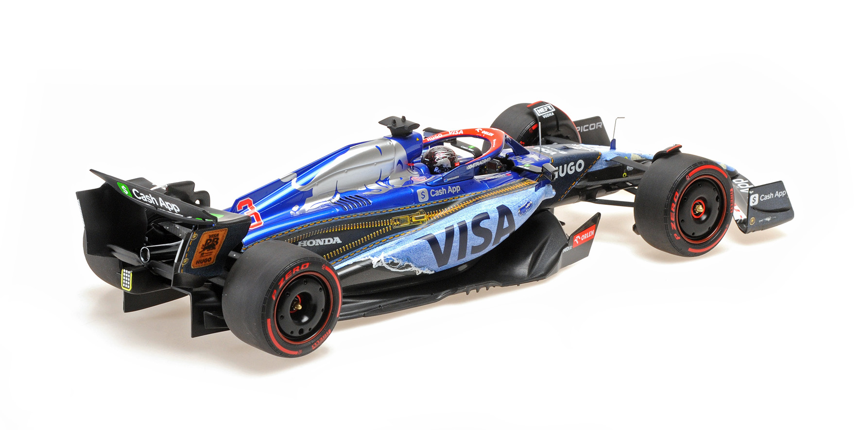 VISA CASH RB FORMULA ONE TEAM VCARB 01 - DANIEL RICCIARDO - FINAL RACE SINGAPORE GP 2024