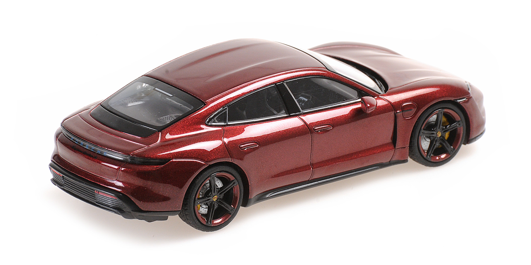 PORSCHE TAYCAN TURBO S - 2020 - RED METALLIC