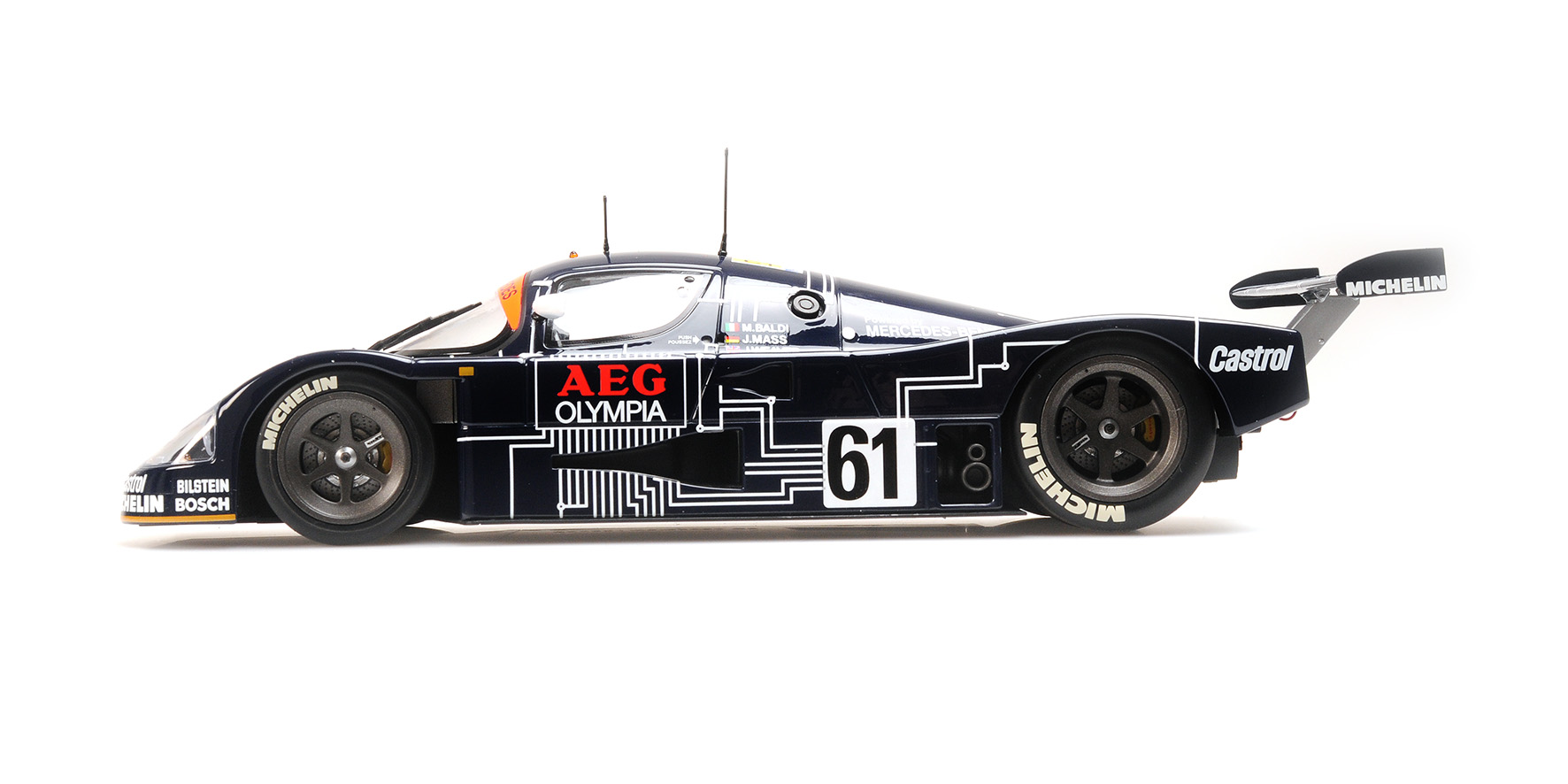 SAUBER MERCEDES C9 - BALDI/WEAVER/MASS - 24H LE MANS 1988