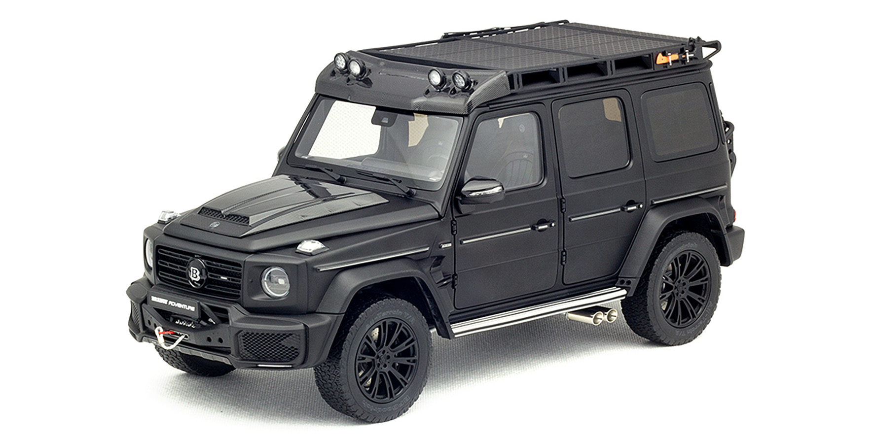 BRABUS G-CLASS WITH ADVENTURE PACKAGE MERCEDES-AMG G63 - 2020 - DESIGNO NIGHT BLACK MAGNO