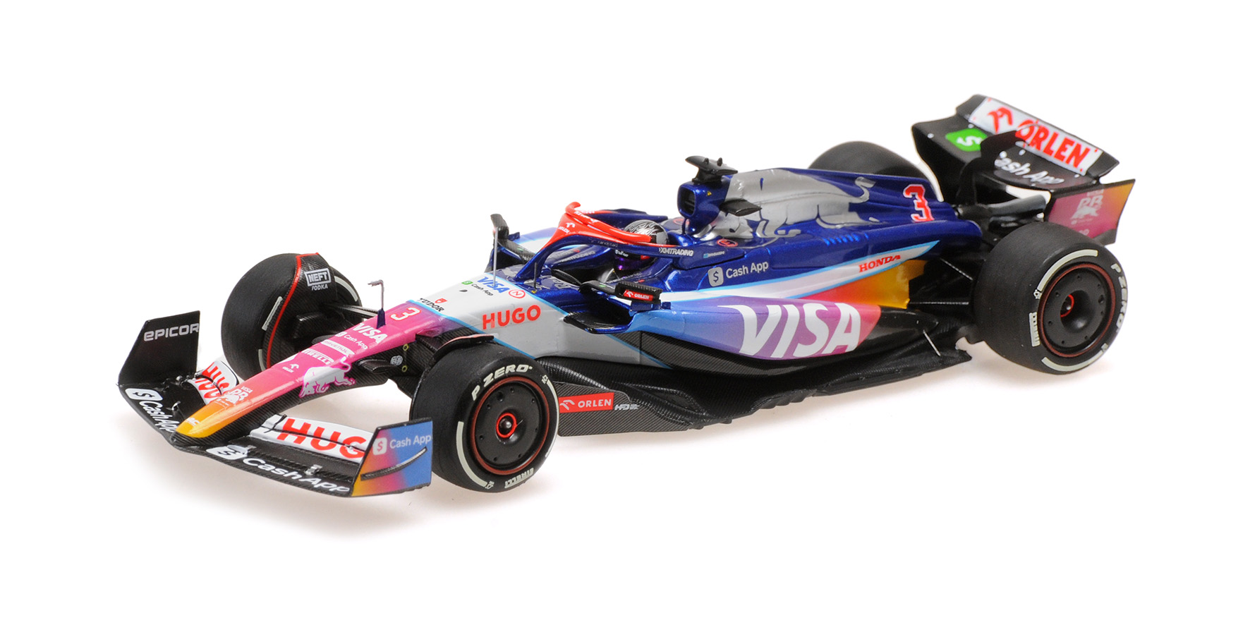 VISA CASH RB FORMULA ONE TEAM VCARB 01 - DANIEL RICCIARDO - MIAMI GP 2024