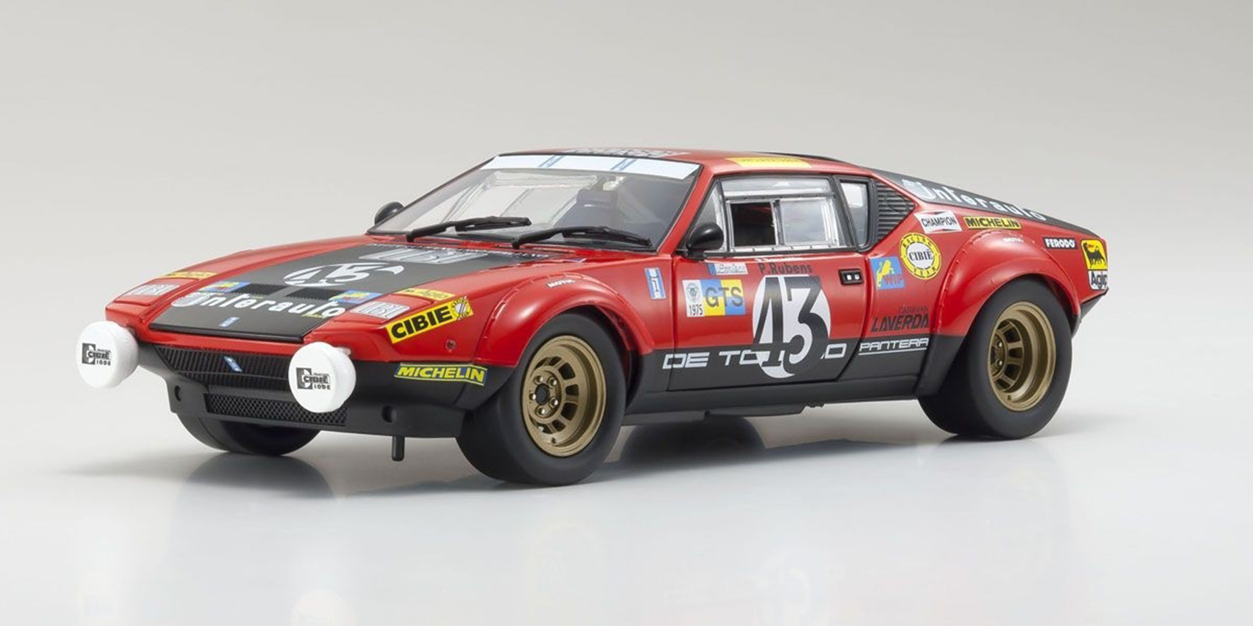DE TOMASO PANTERA RACING #43 1975 LE MANS (08855A)