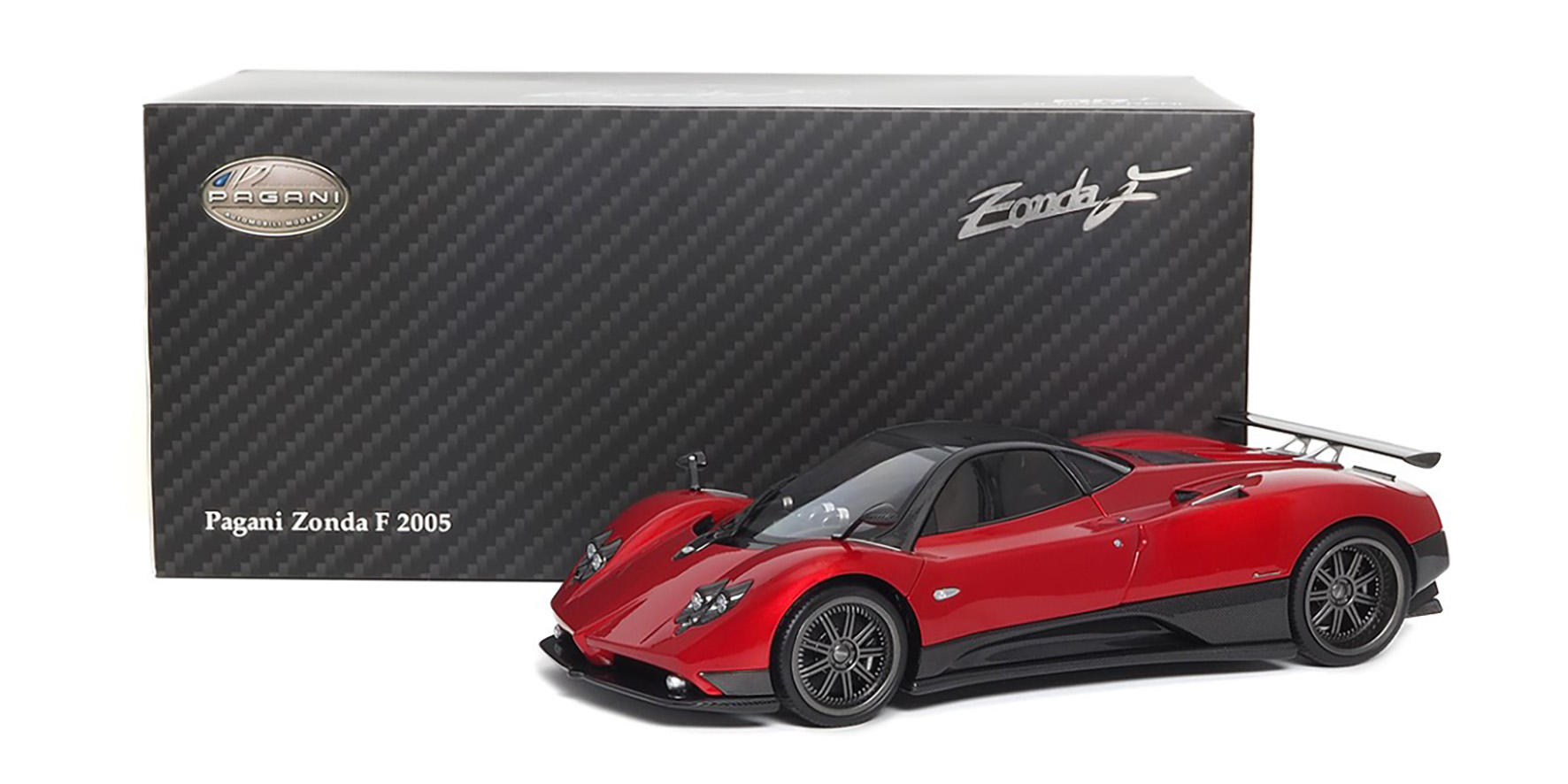 PAGANI ZONDA F - 2005 - ROSSO MONZA - (850406001)