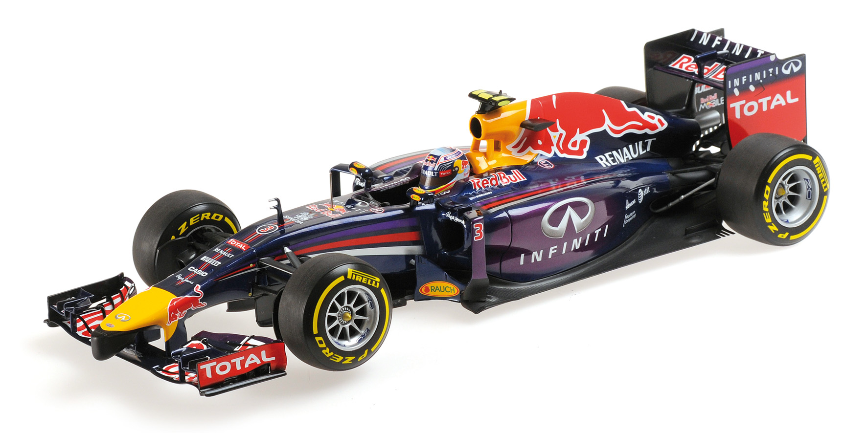 INFINITI RED BULL RACING RENAULT RB10 - DANIEL RICCIARDO - 2014