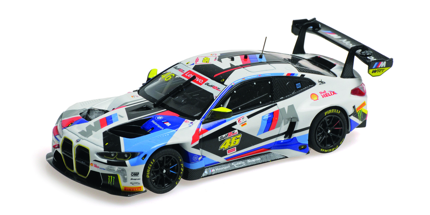 BMW M4 GT3 – TEAM WRT - ROSSI/VANTHOOR/YELLOLY – GULF 12 H ABU DHABI 2023