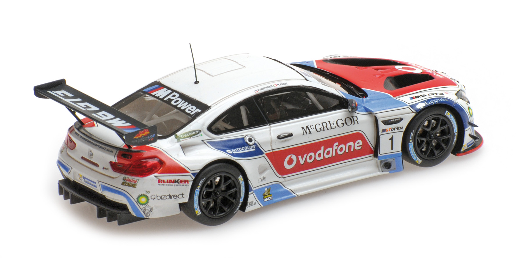 BMW M6 GT3 - TEAM TEO MARTIN MOTORSPORT - RAMOS/SCHOTHORST - INTERNATIONAL GT OPEN 2016