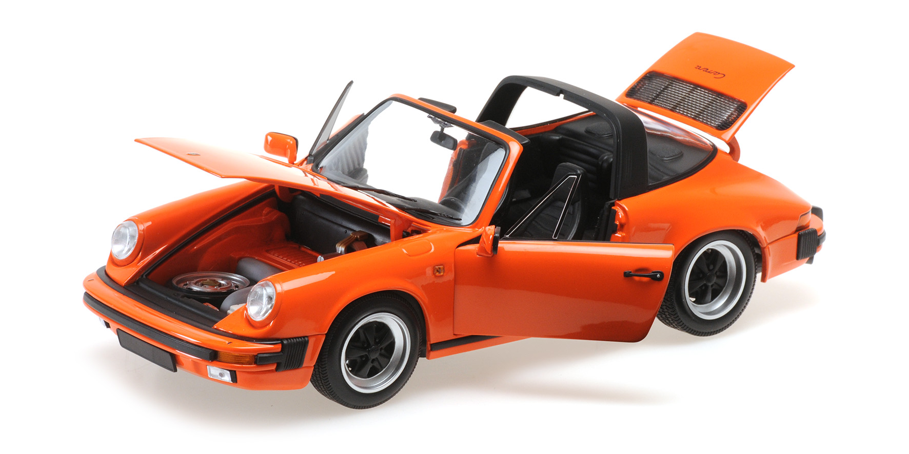 PORSCHE 911 CARRERA 3.2 TARGA - 1983 - ORANGE