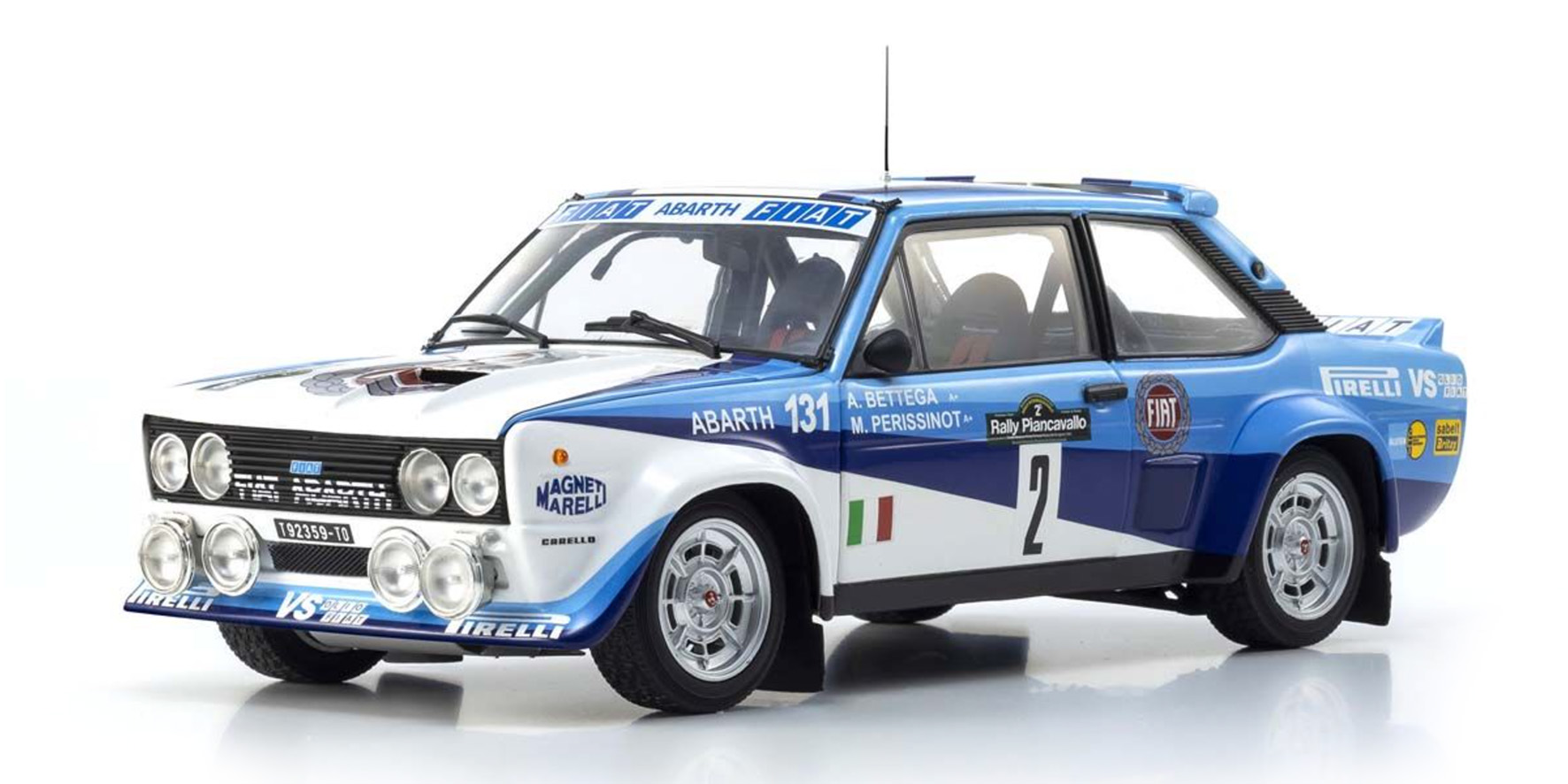FIAT 131 ABARTH - 1981 - BETTEGA/PERISSINOT - PIANCAVALLO #2 (08376F)