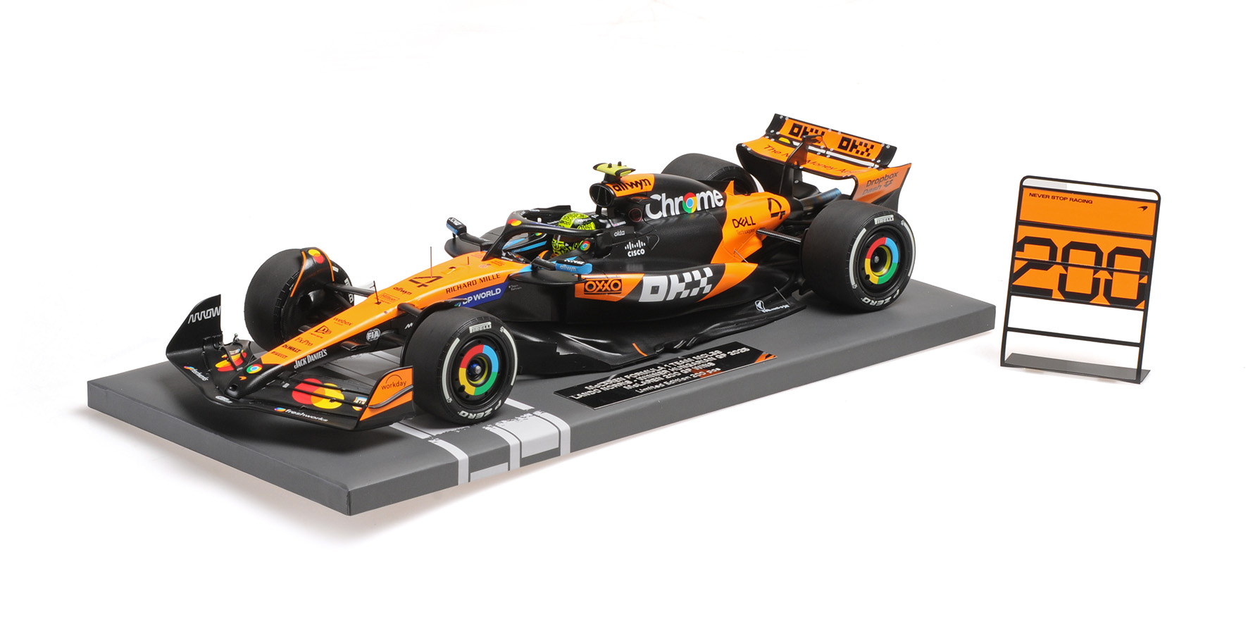 MCLAREN FORMULA 1 TEAM MCL39 - LANDO NORRIS - WINNER HUNGARIAN GP 2025