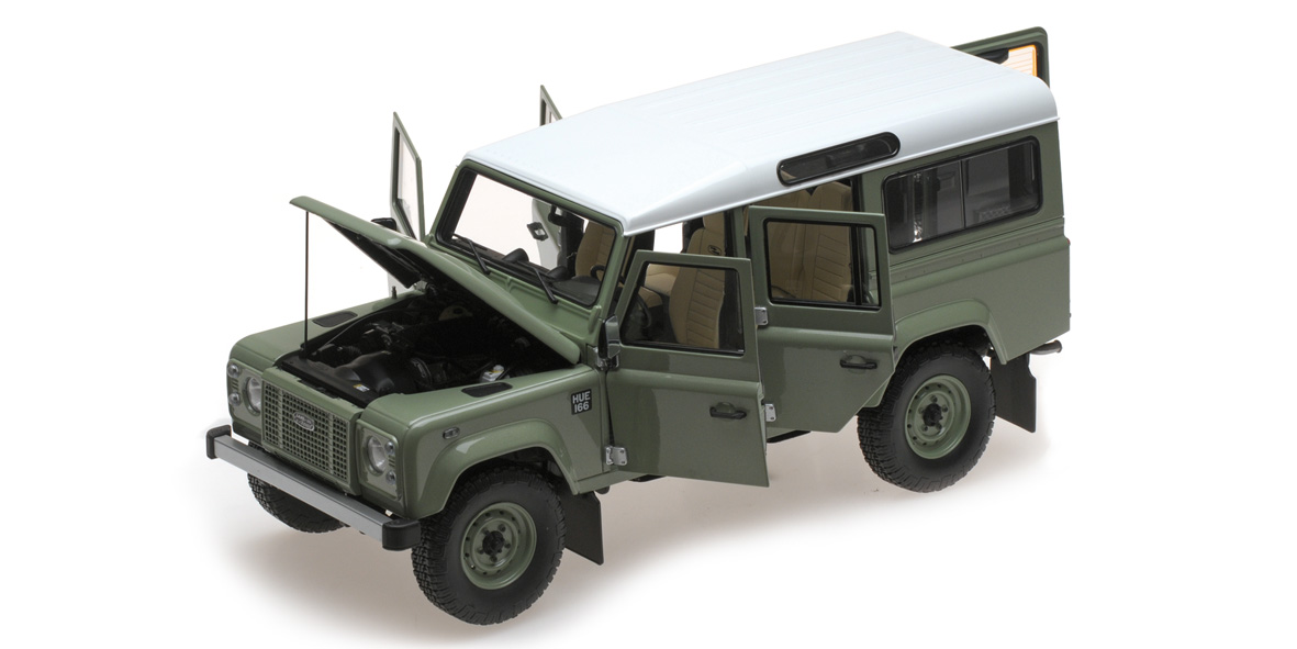 LAND ROVER DEFENDER 110 HERITAGE EDITION - 2015 - GREEN