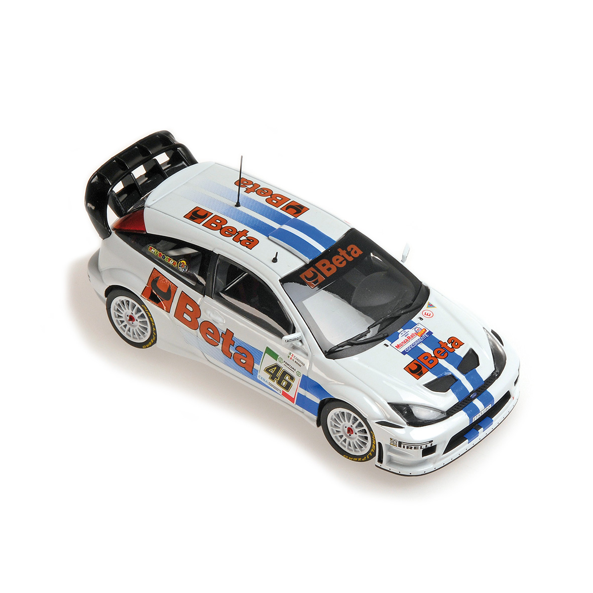 FORD FOCUS RS WRC -  BETA - ROSSI/CASSINA - MONZA RALLY 2007
